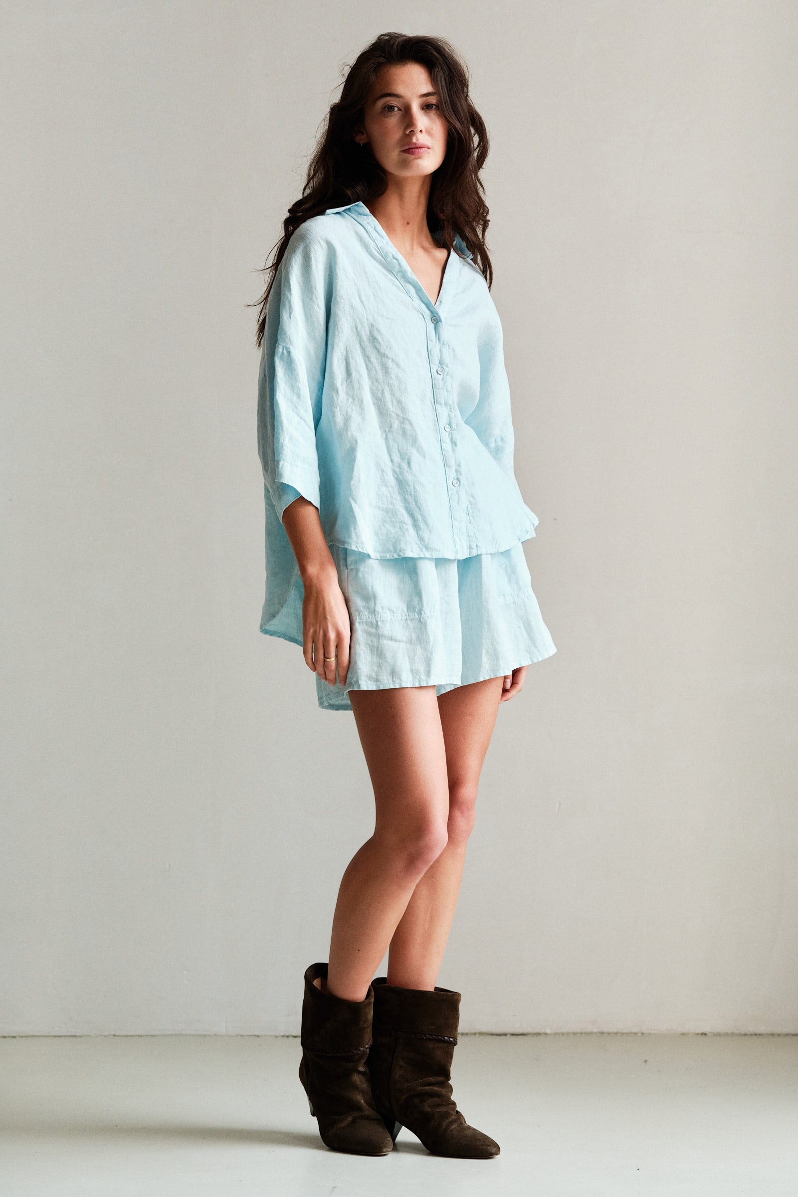 SHORTS (S26Z879LTD) PASTEL BLUE