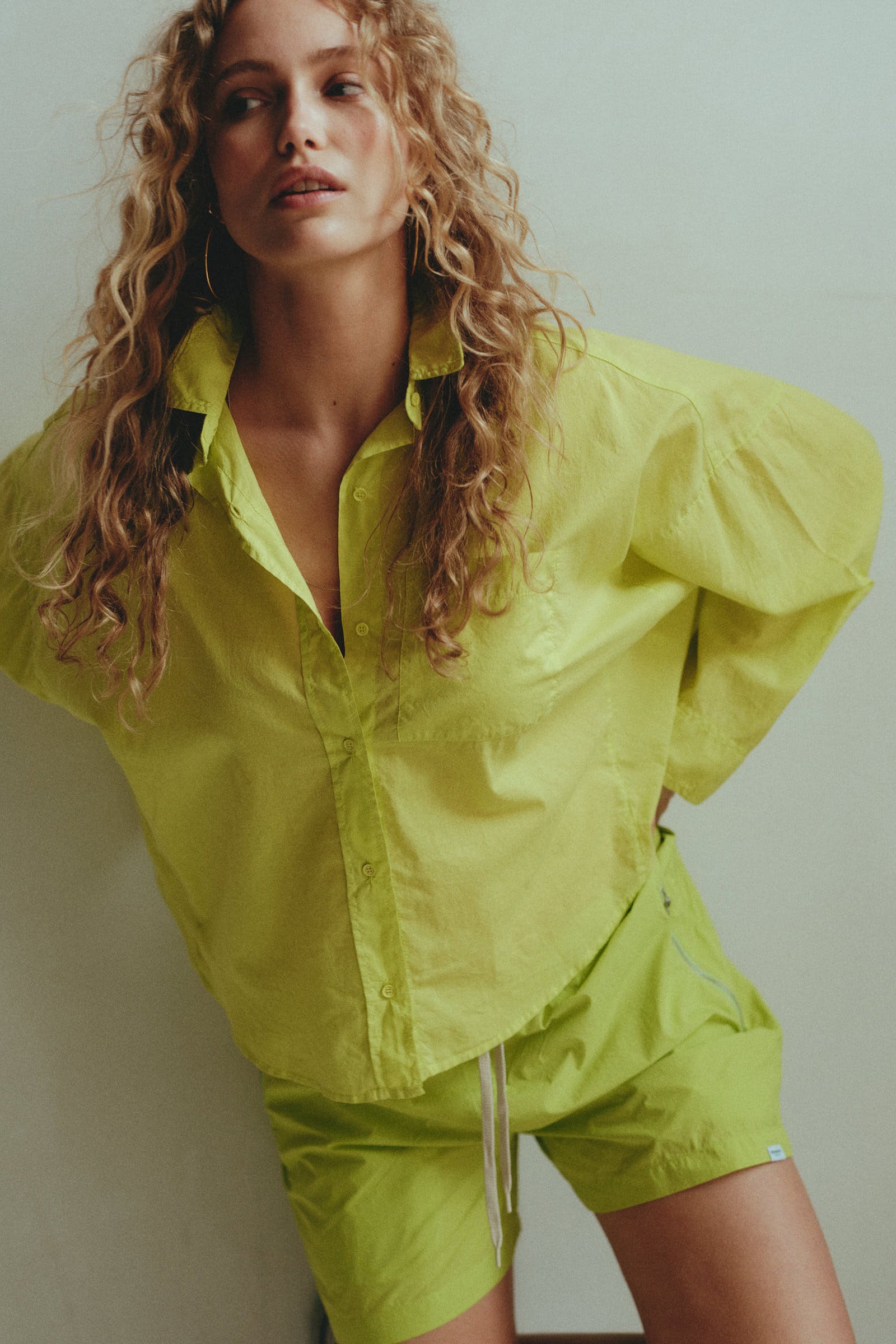 BLOUSE (S26Z886LTD) SUNNY LIME