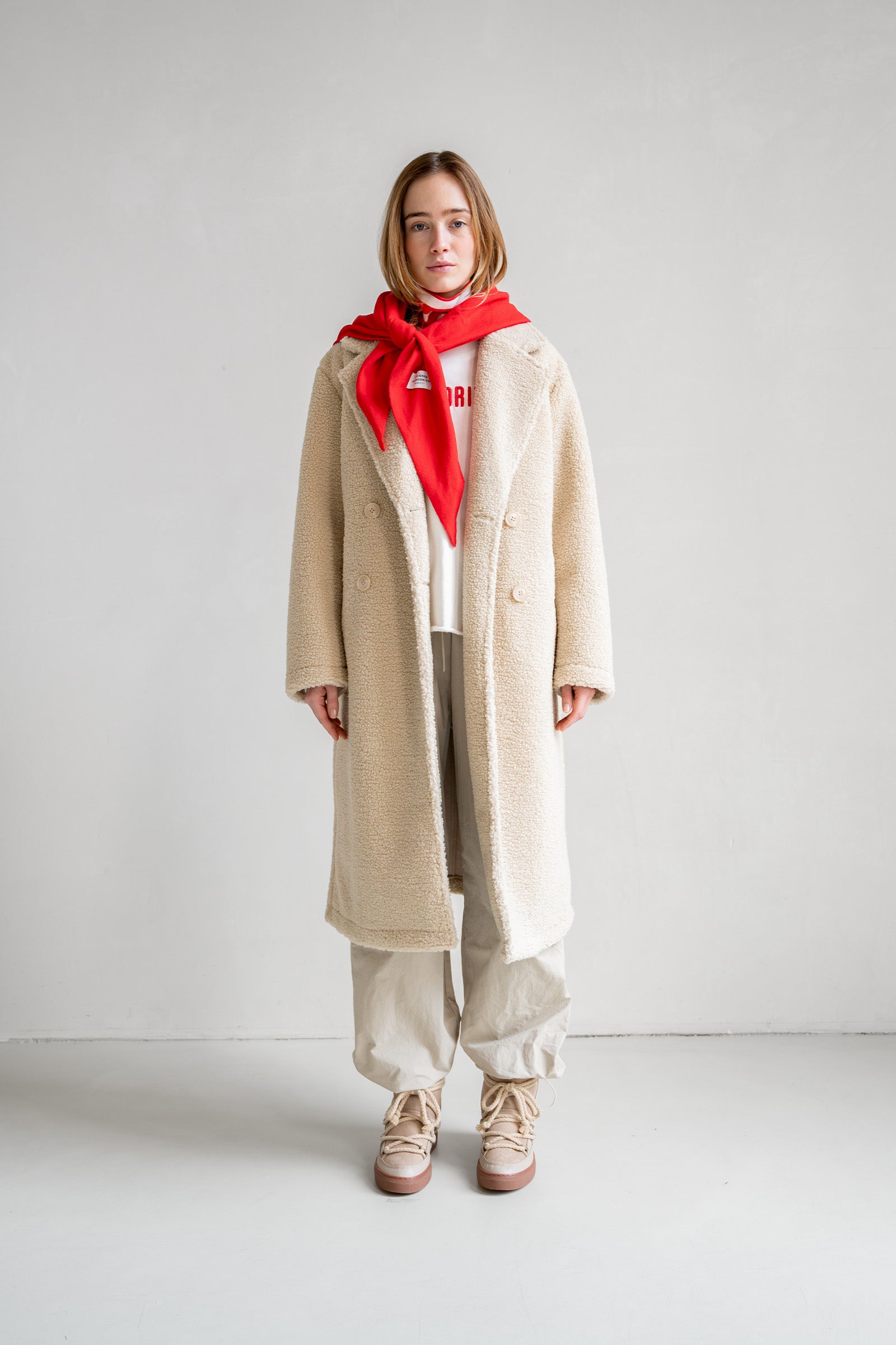 COAT (W25C309) NATUREL