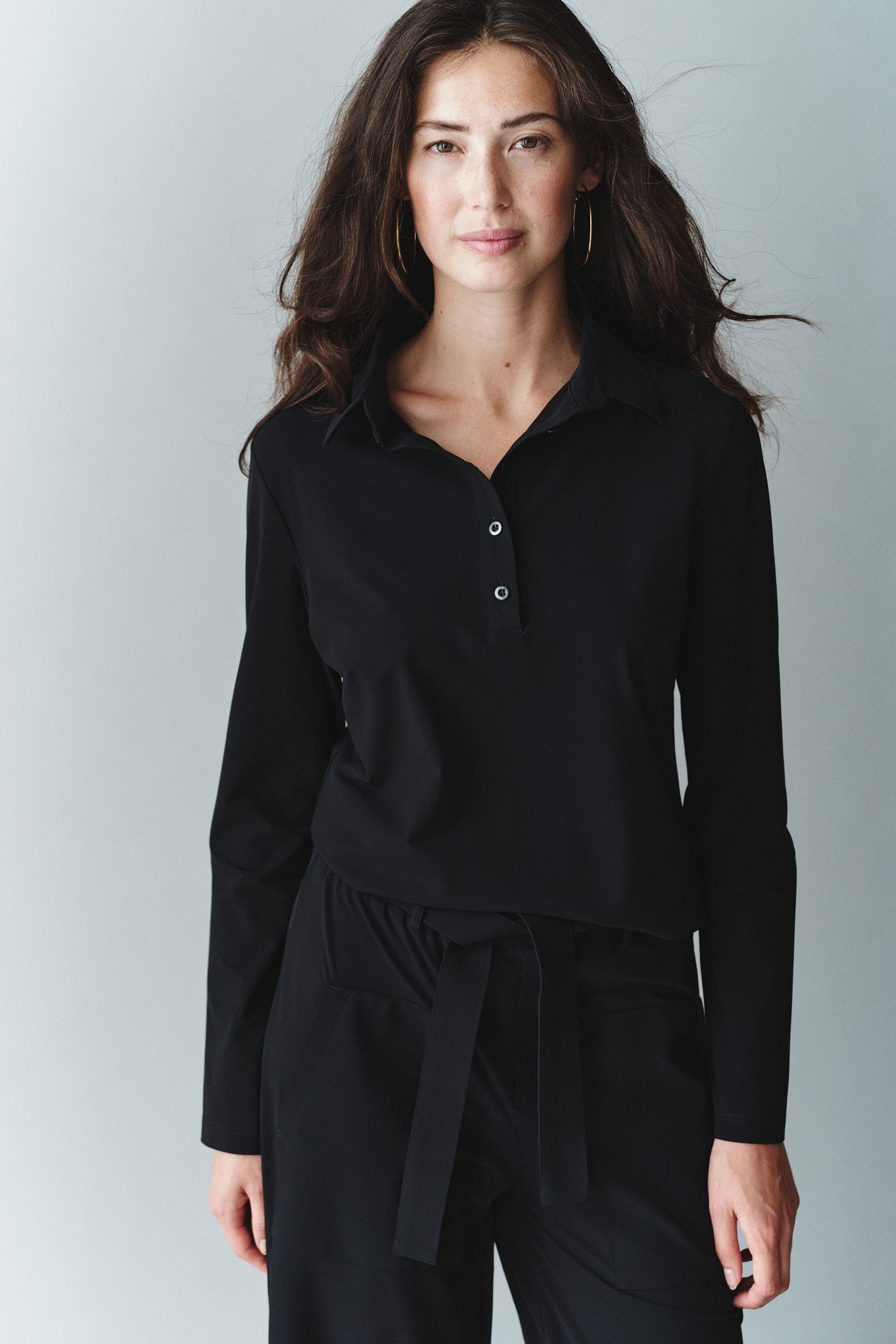 BLOUSE (UTAH) BLACK