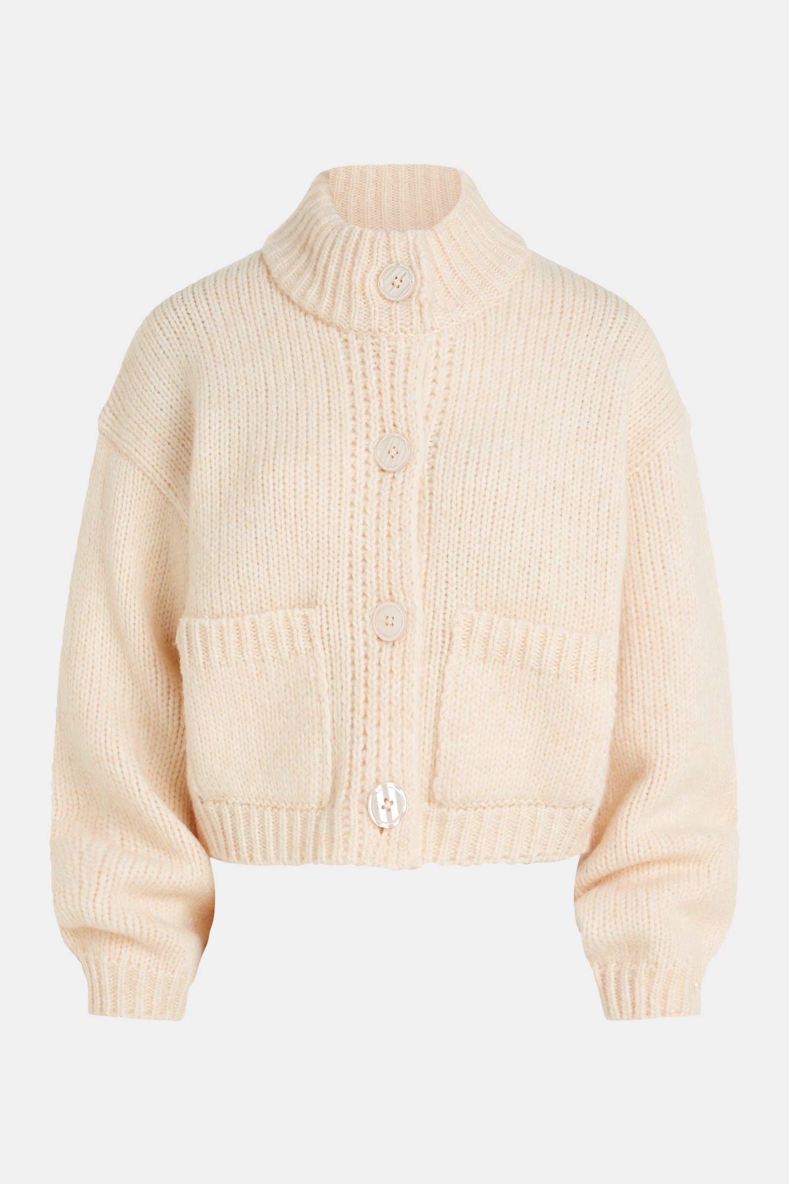 Penn&Ink Cardigan (W23B221) Vanilla | Penn&Ink N.Y