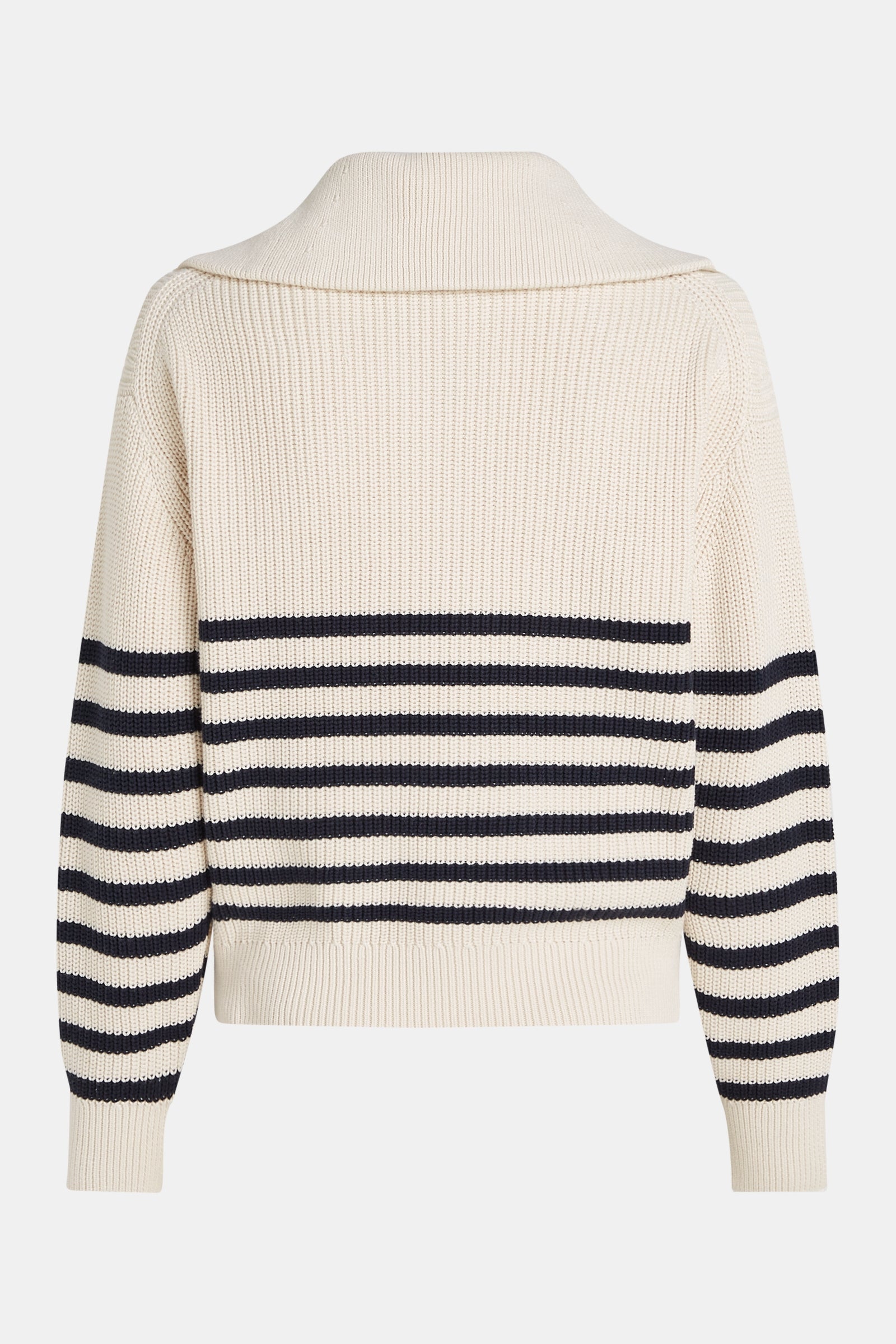 JUMPER (W24B282) ECRU - NAVY