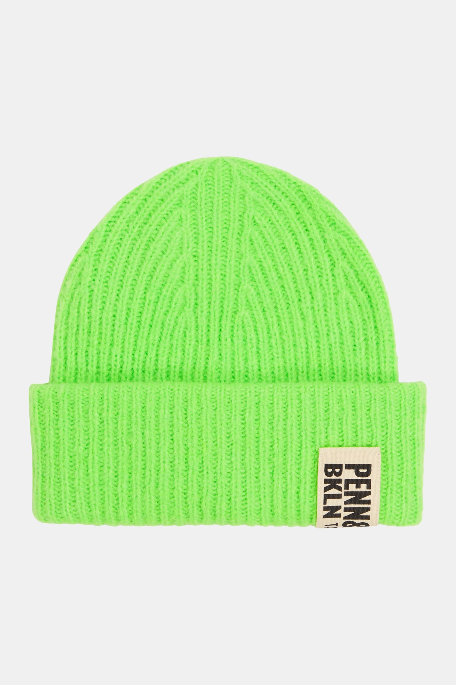 BEANIE (W24B289) VIVID GREEN