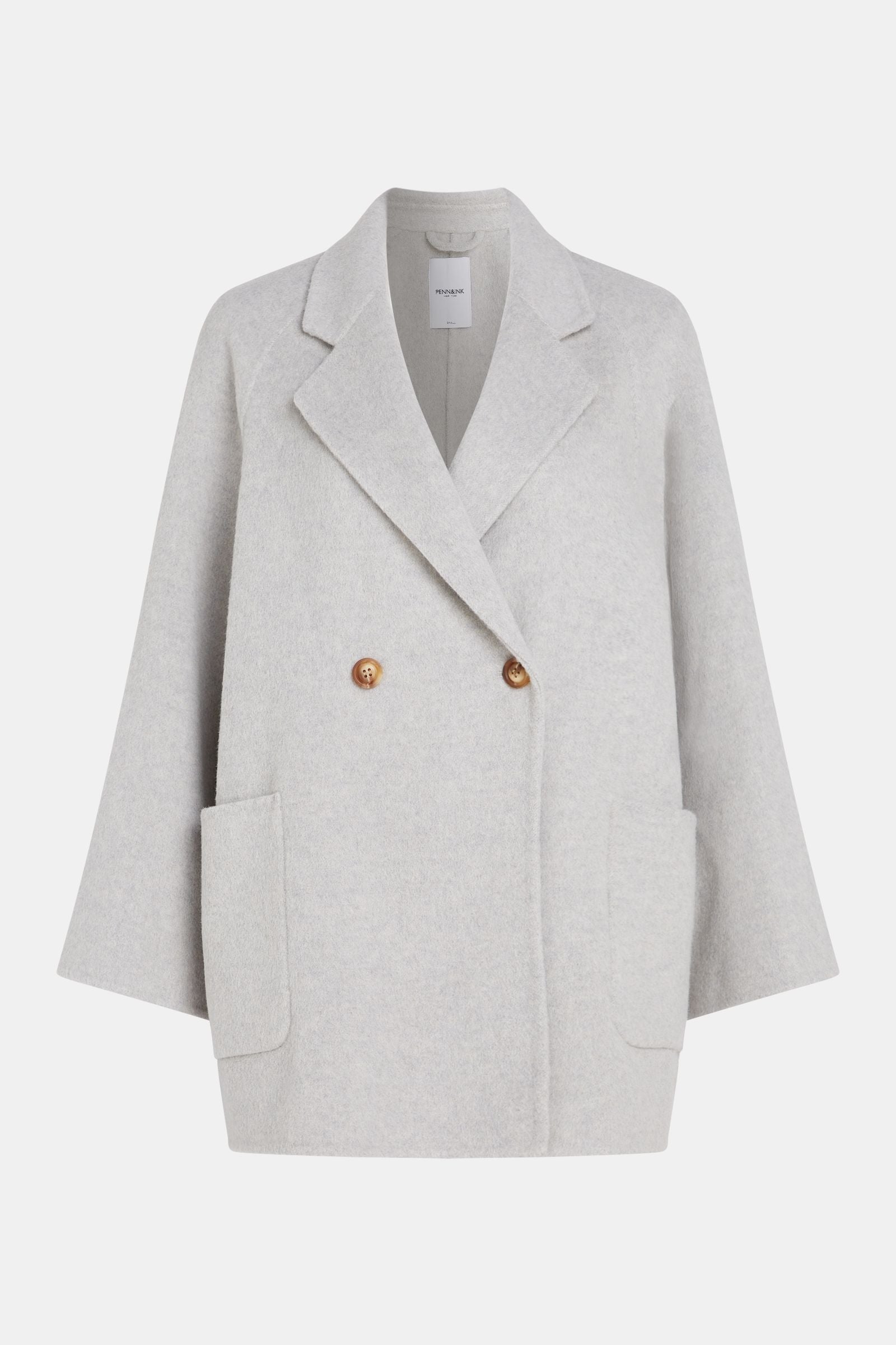 COAT (W24C190) GREY MELANGE