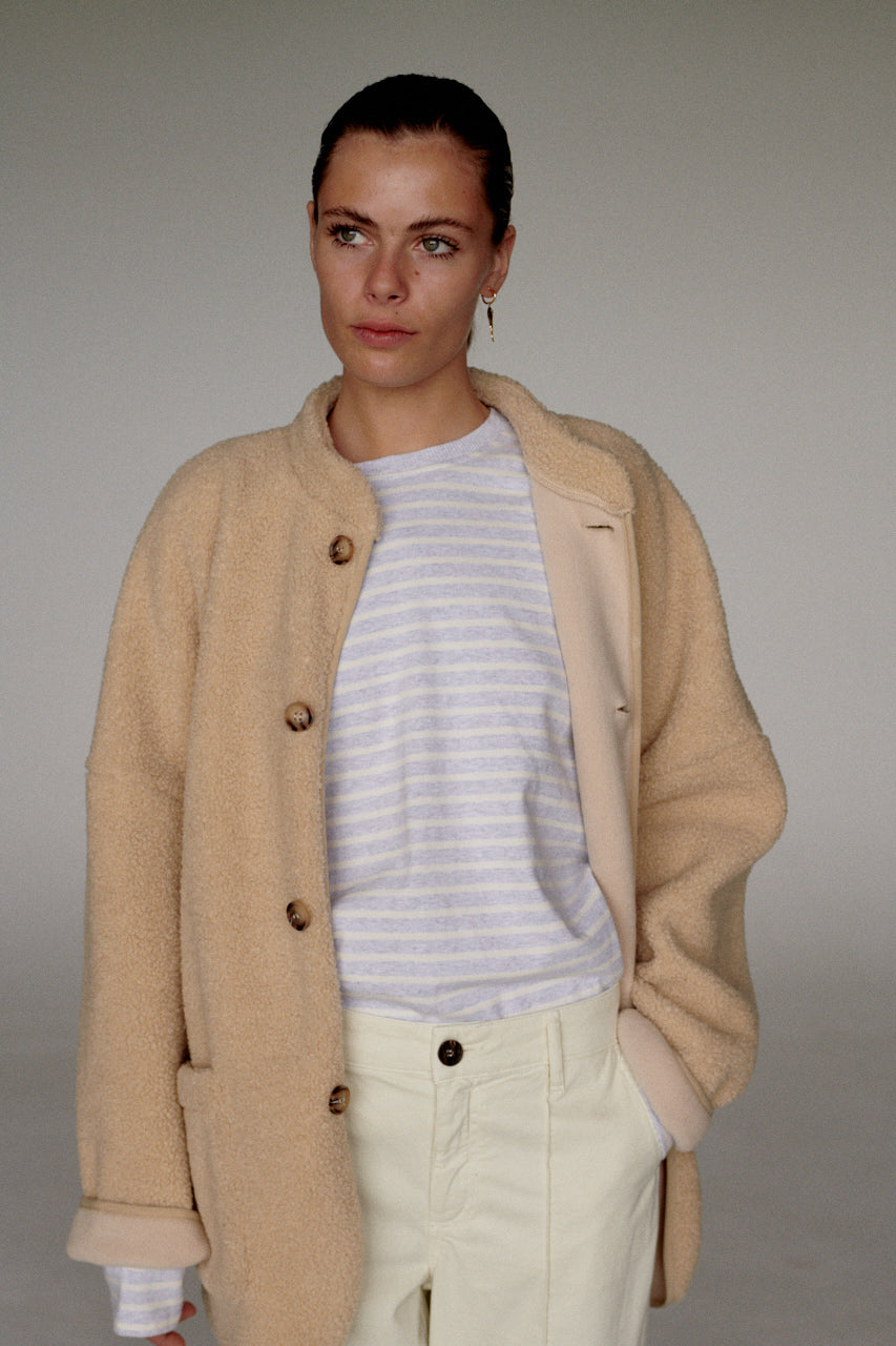 JACKET (W24C198) NATUREL