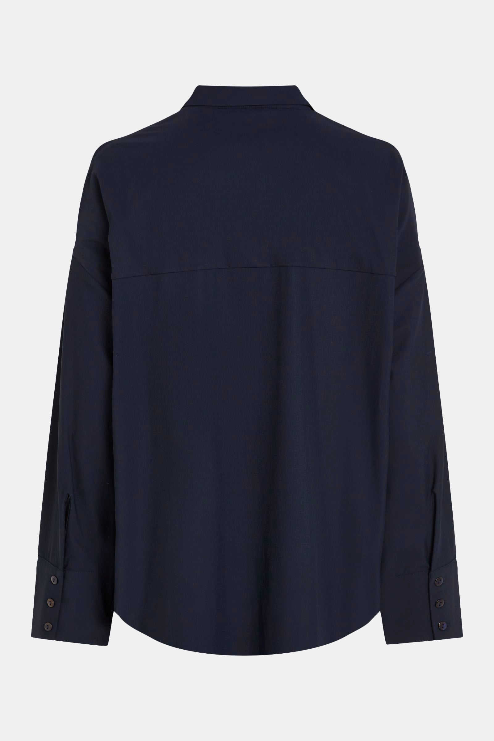 BLOUSE (W24F1538) NAVY