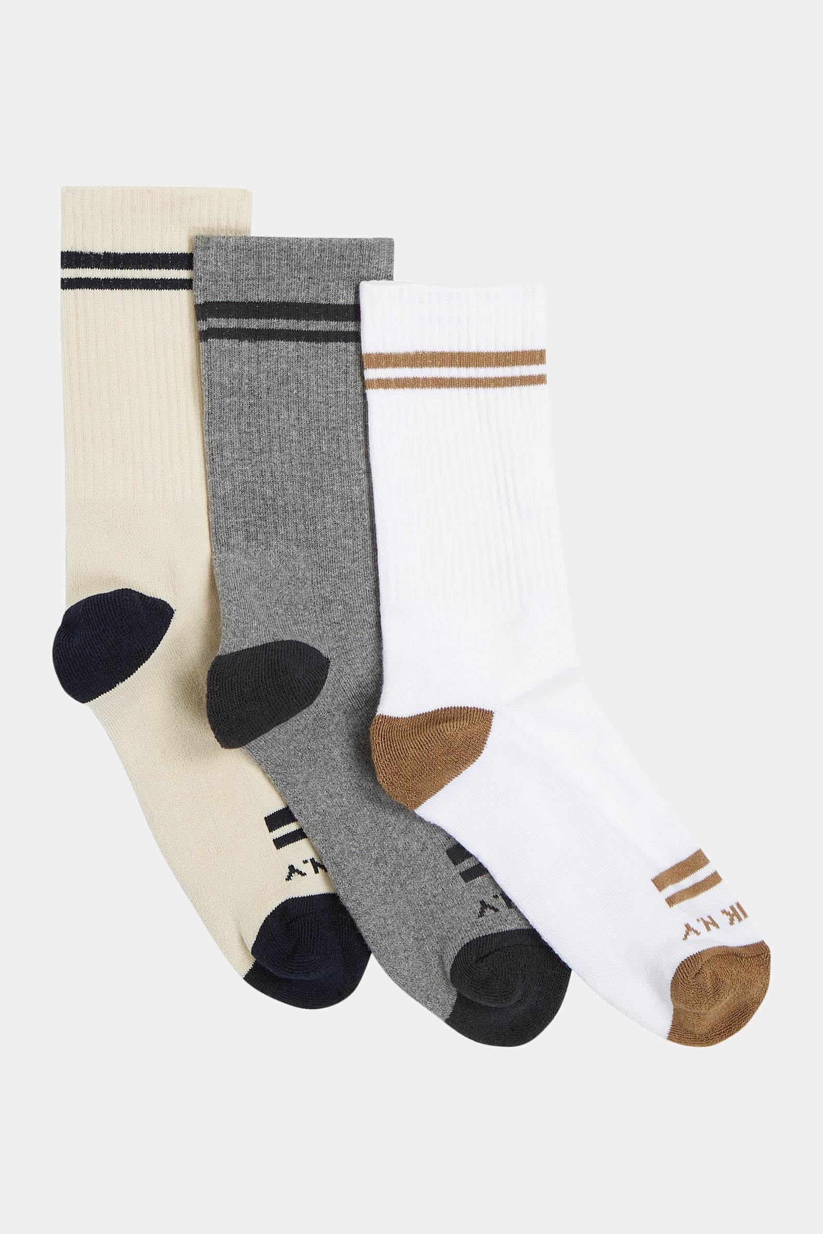 SOCKS LOGO 3-PACK (W24F1541) MULTICOLOR