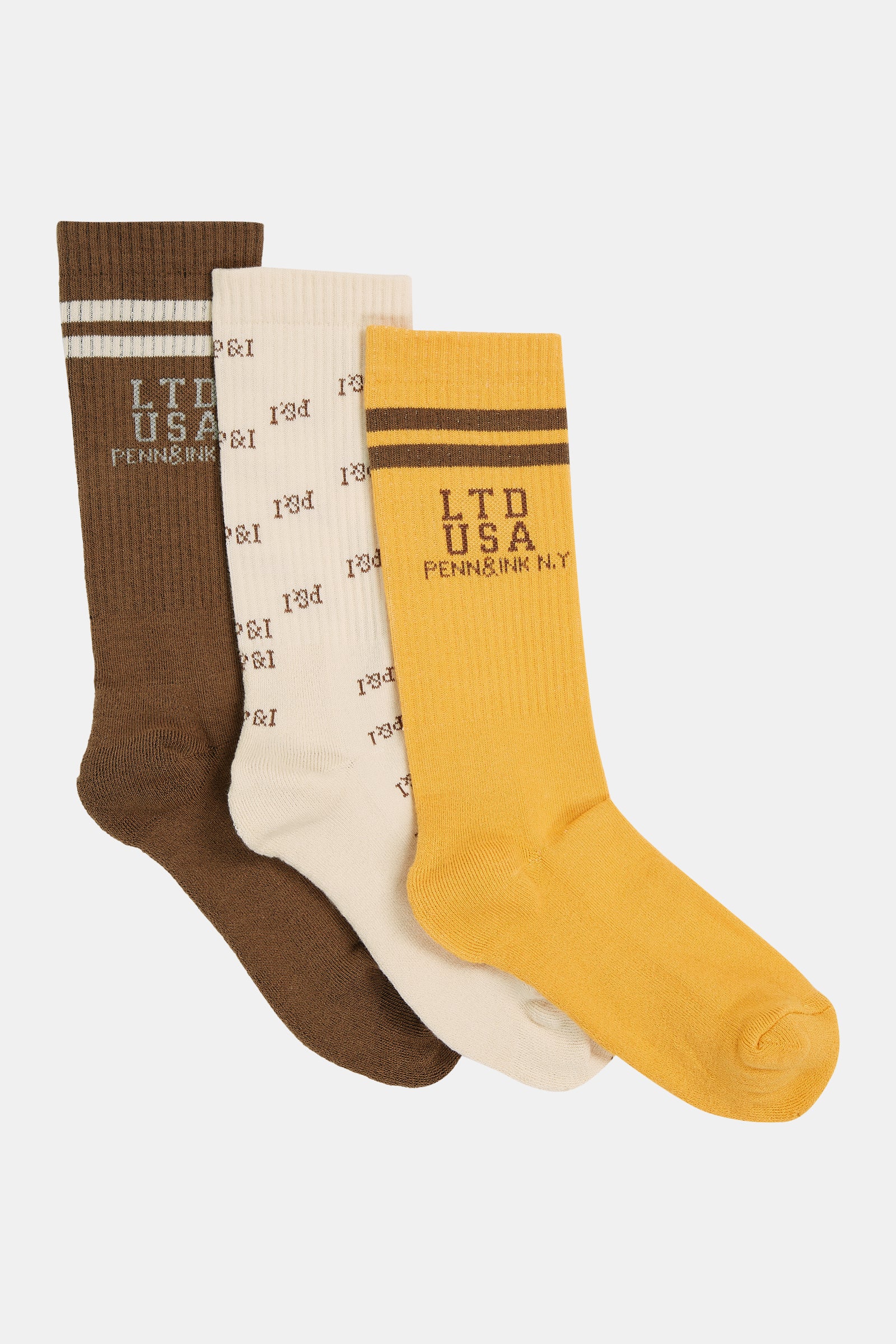 SOCKS 3-PACK (W24F1550LTD) BIZON - CUMIN