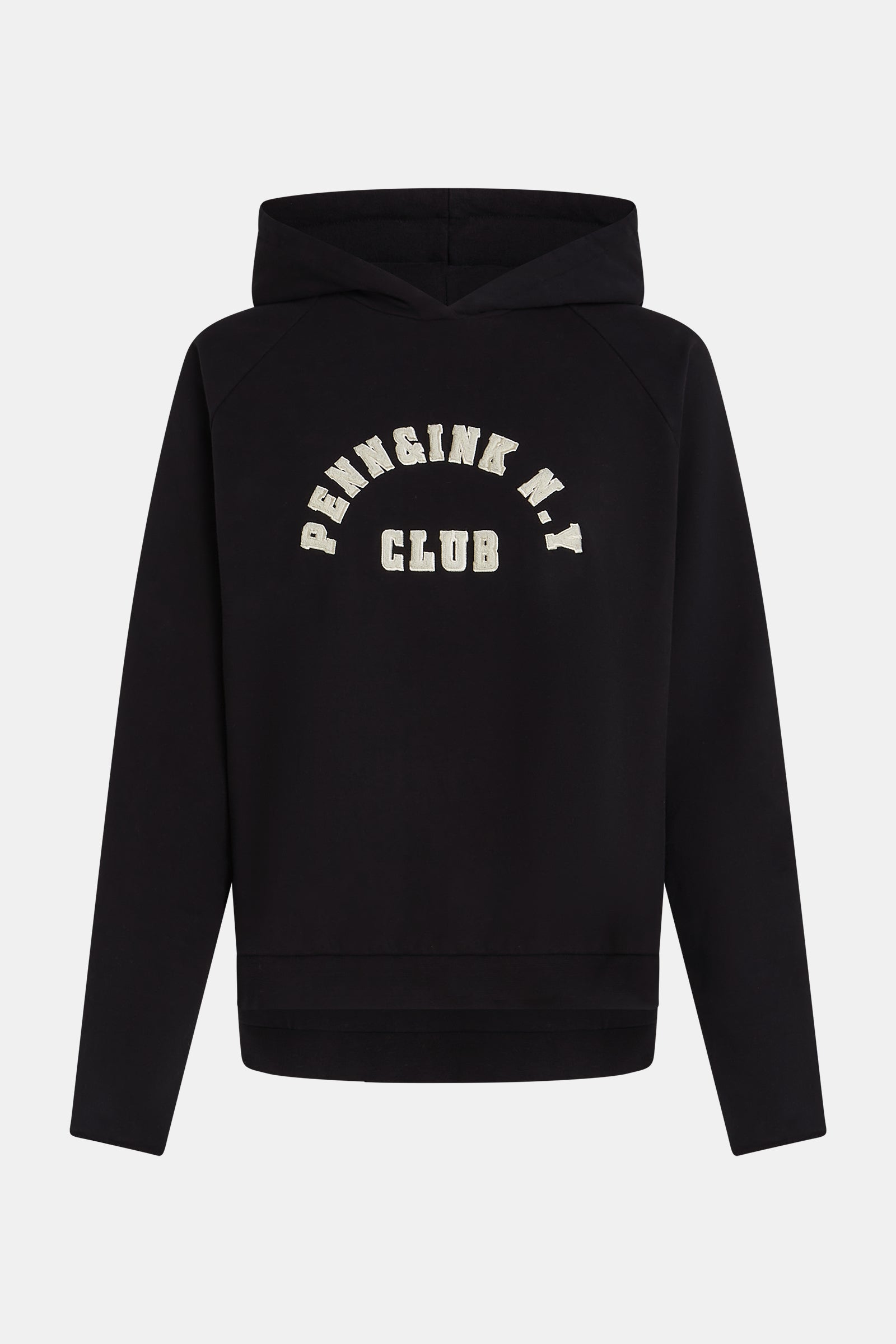 HOODIE PRINT (W24F1551LTD) BLACK - RAINY DAY