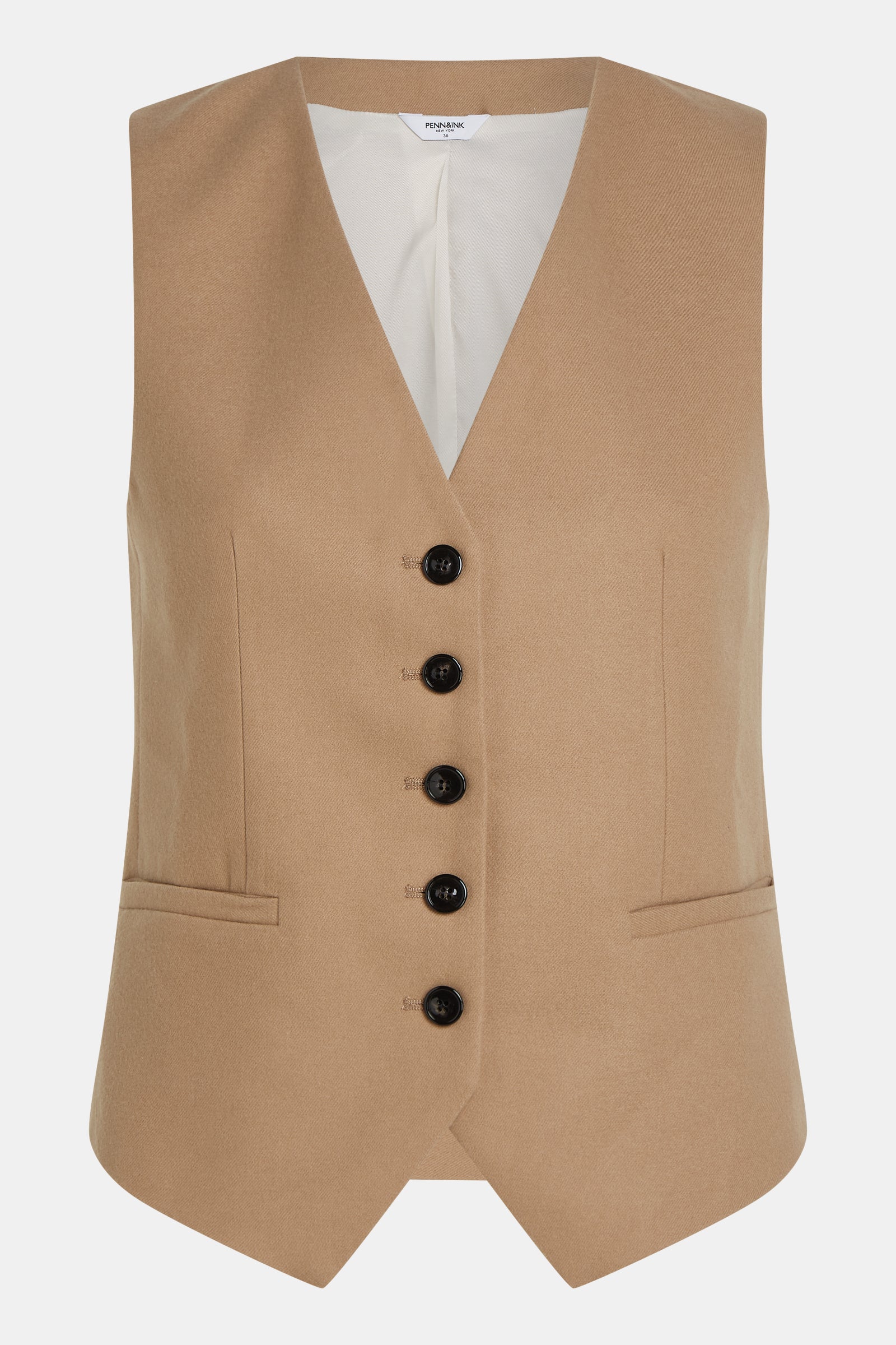 WAISTCOAT (W24N1553LTD) CAMEL