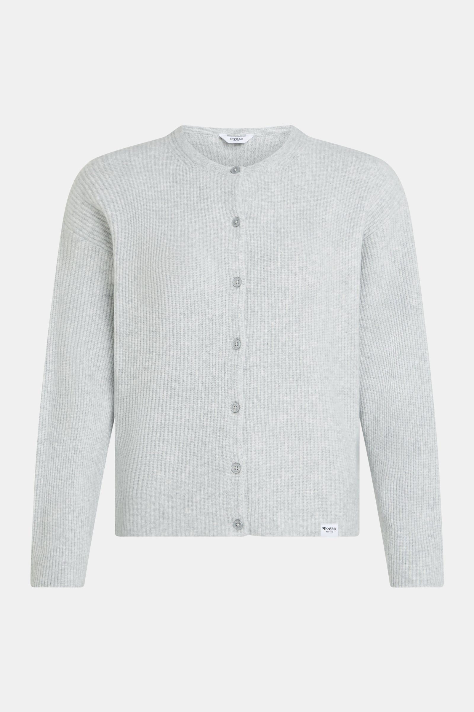 CARDIGAN (W25B345) GREY MELANGE