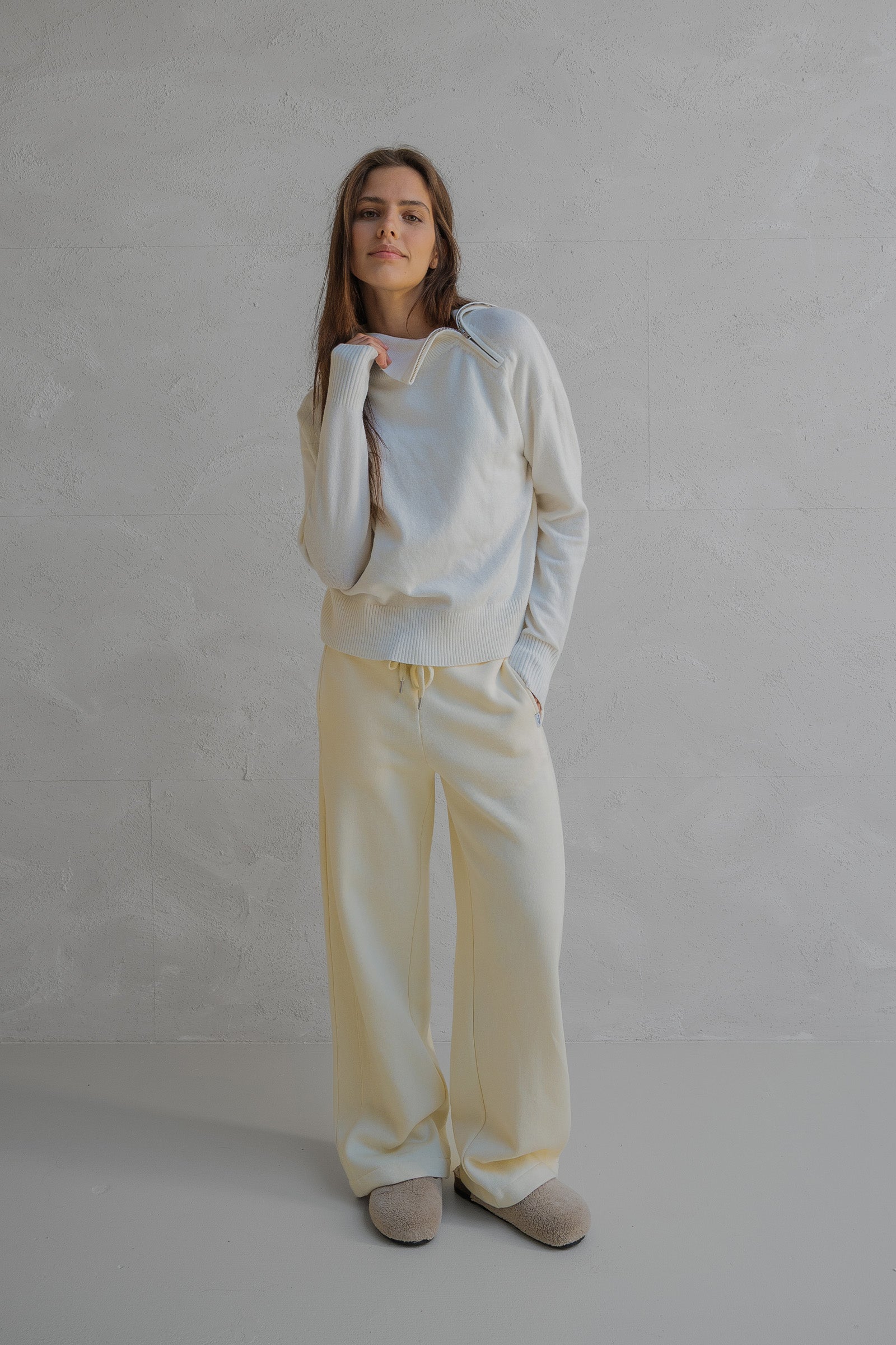 JUMPER (W25B348) ECRU