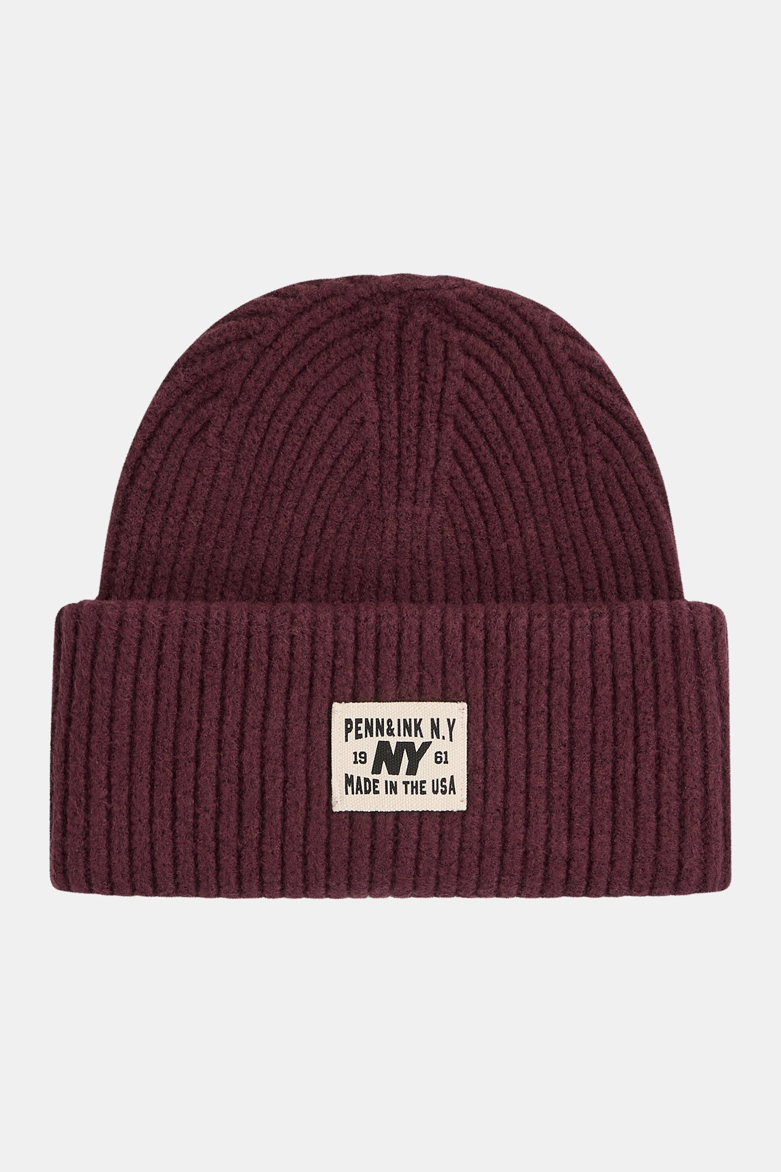 BEANIE (W25B354) AUBERGINE