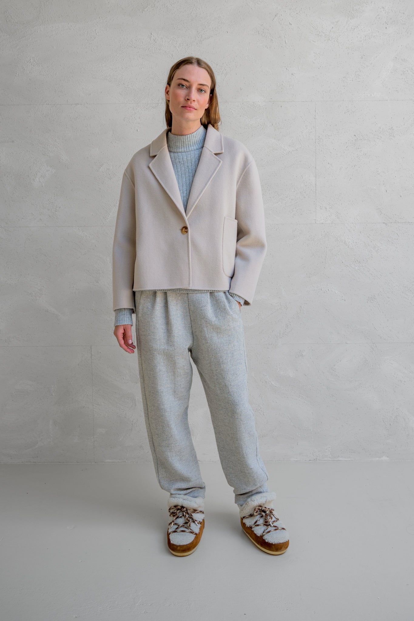 COAT (W25C275) NATUREL