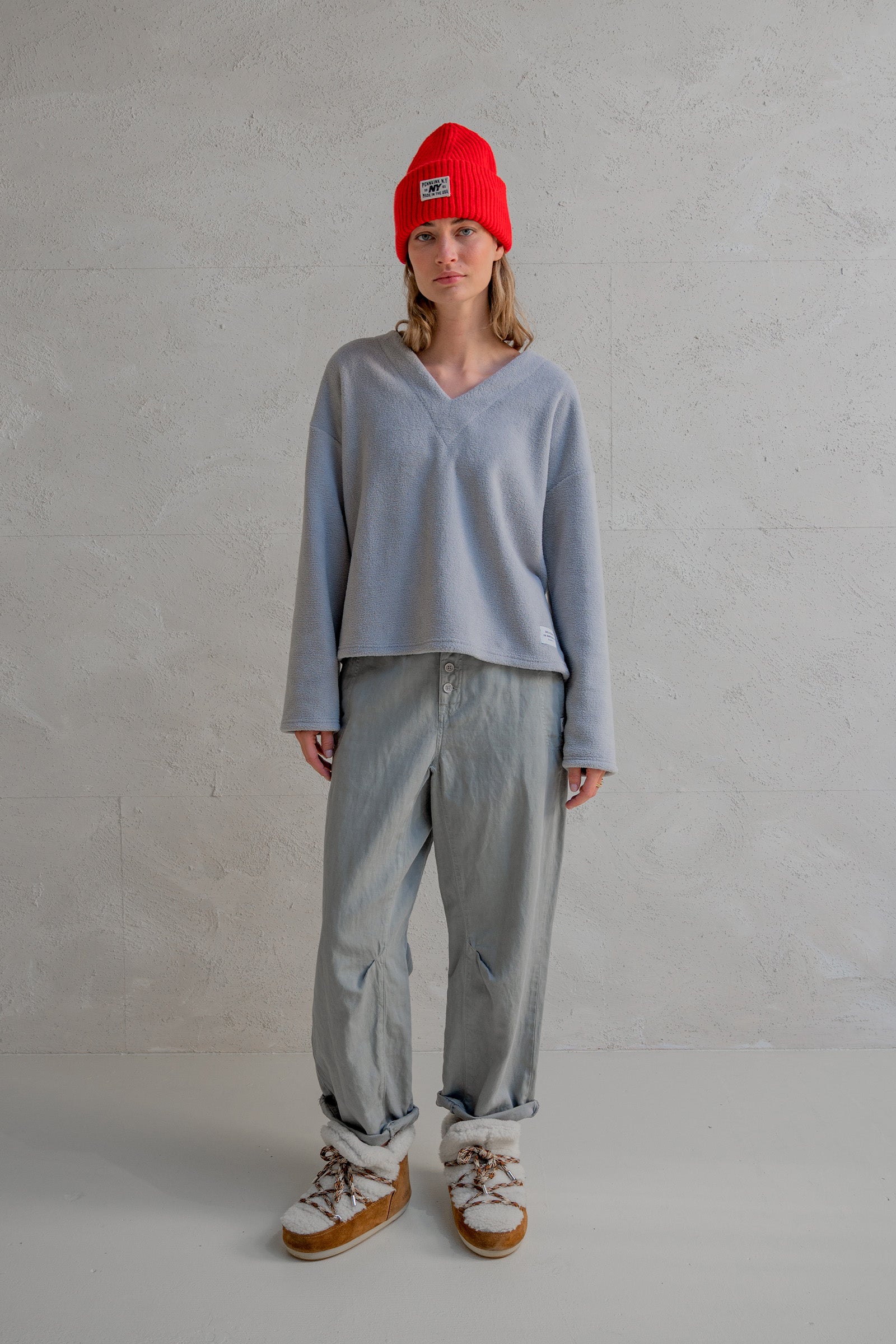 JUMPER (W25C283) GREY