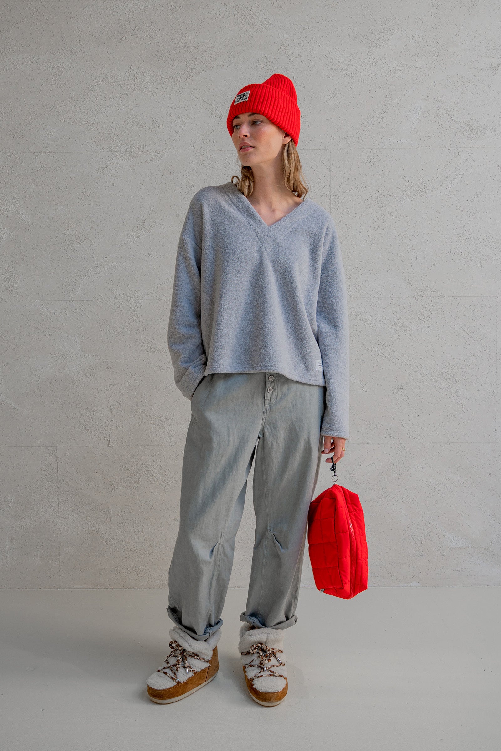 JUMPER (W25C283) GREY