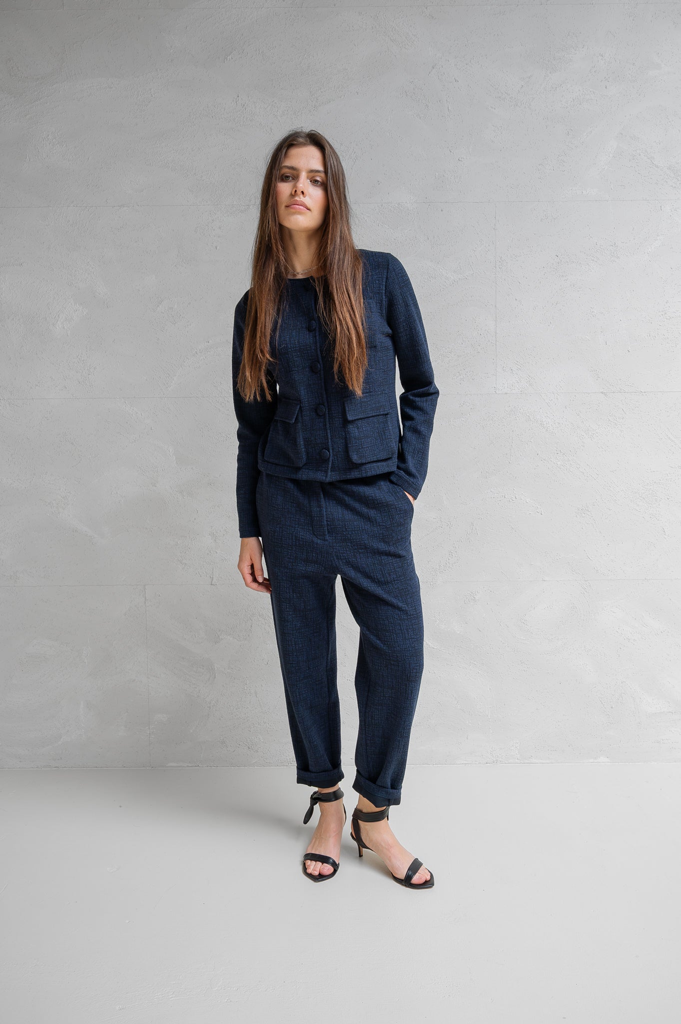 JACKET (W25F1712) NAVY