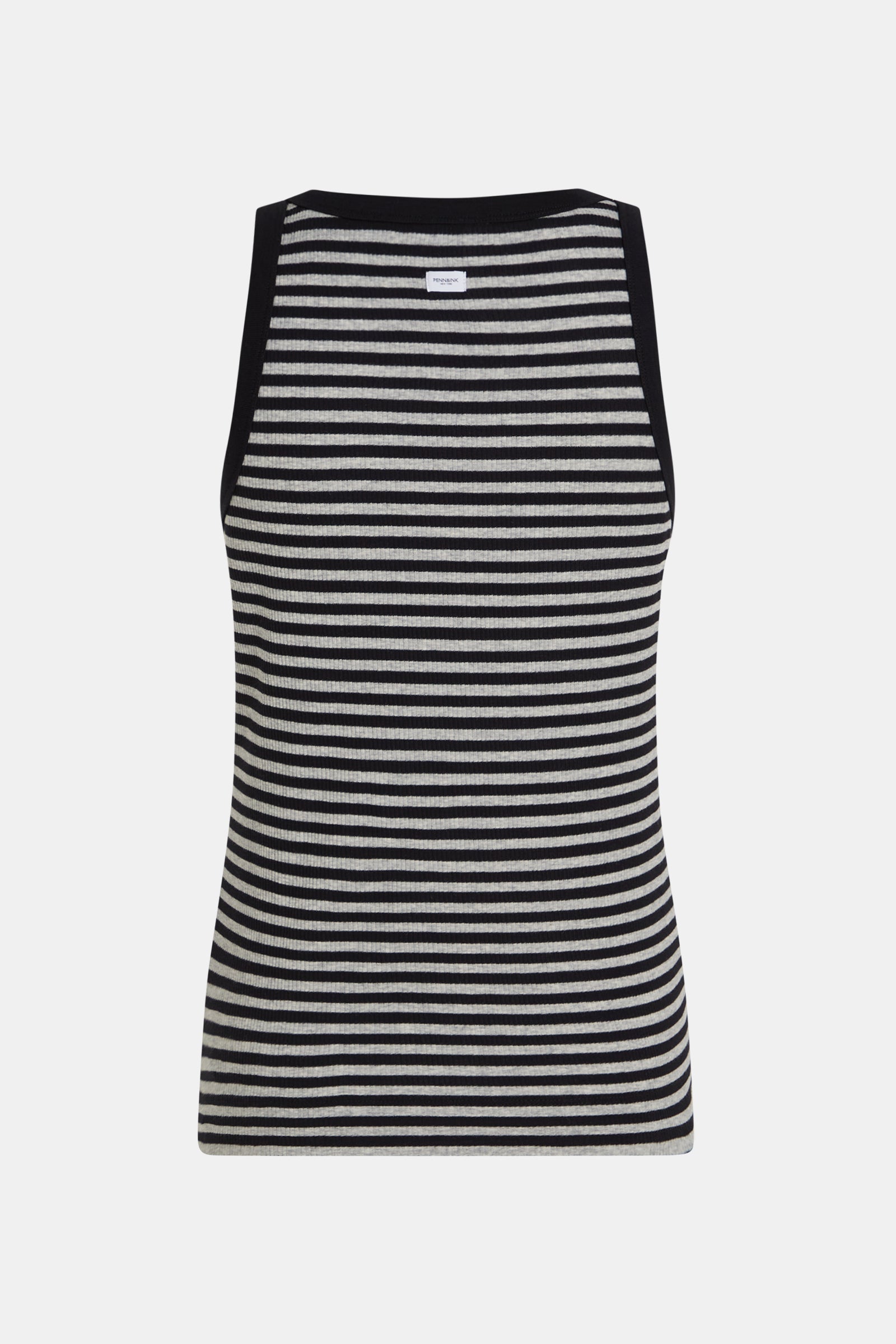 SINGLET STRIPE MELANGE (W25F1718-STM) BLACK - GREY MELANGE