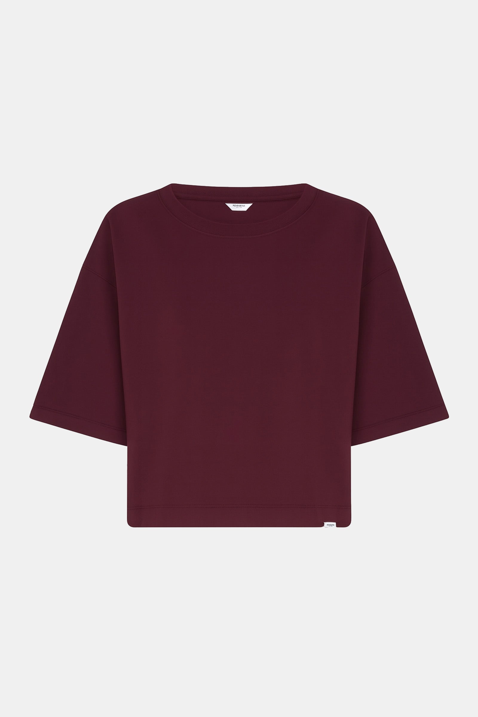 T-SHIRT (W25F1740) AUBERGINE