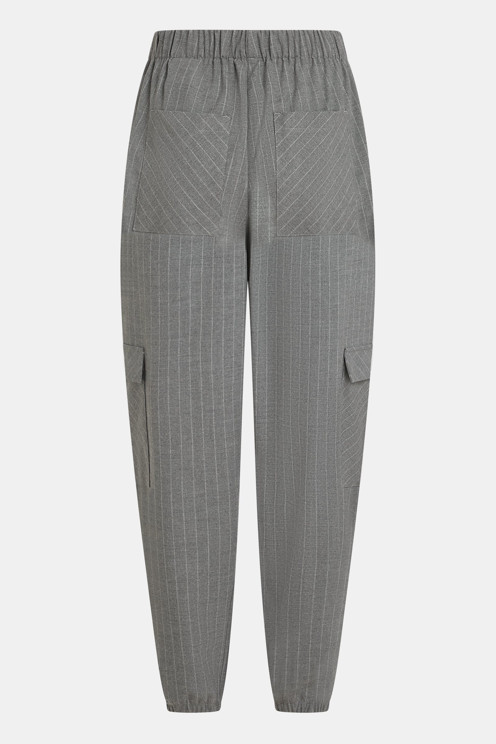 TROUSERS STRIPE (W25N1624) GREY MELANGE