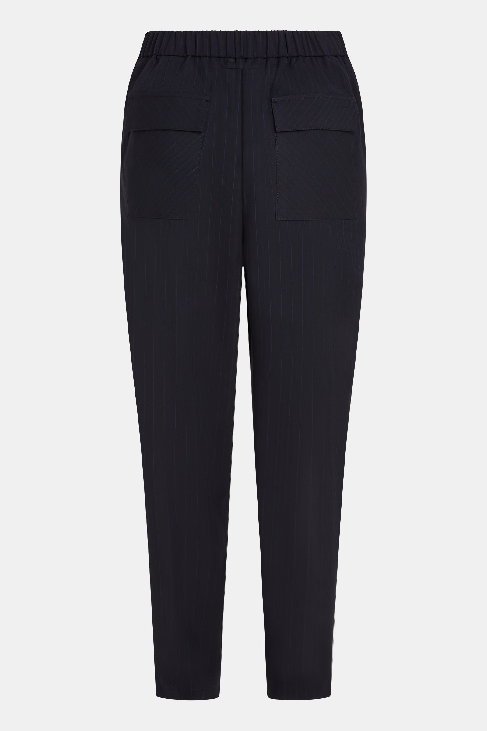 TROUSERS (W25N1631) NAVY STRIPE