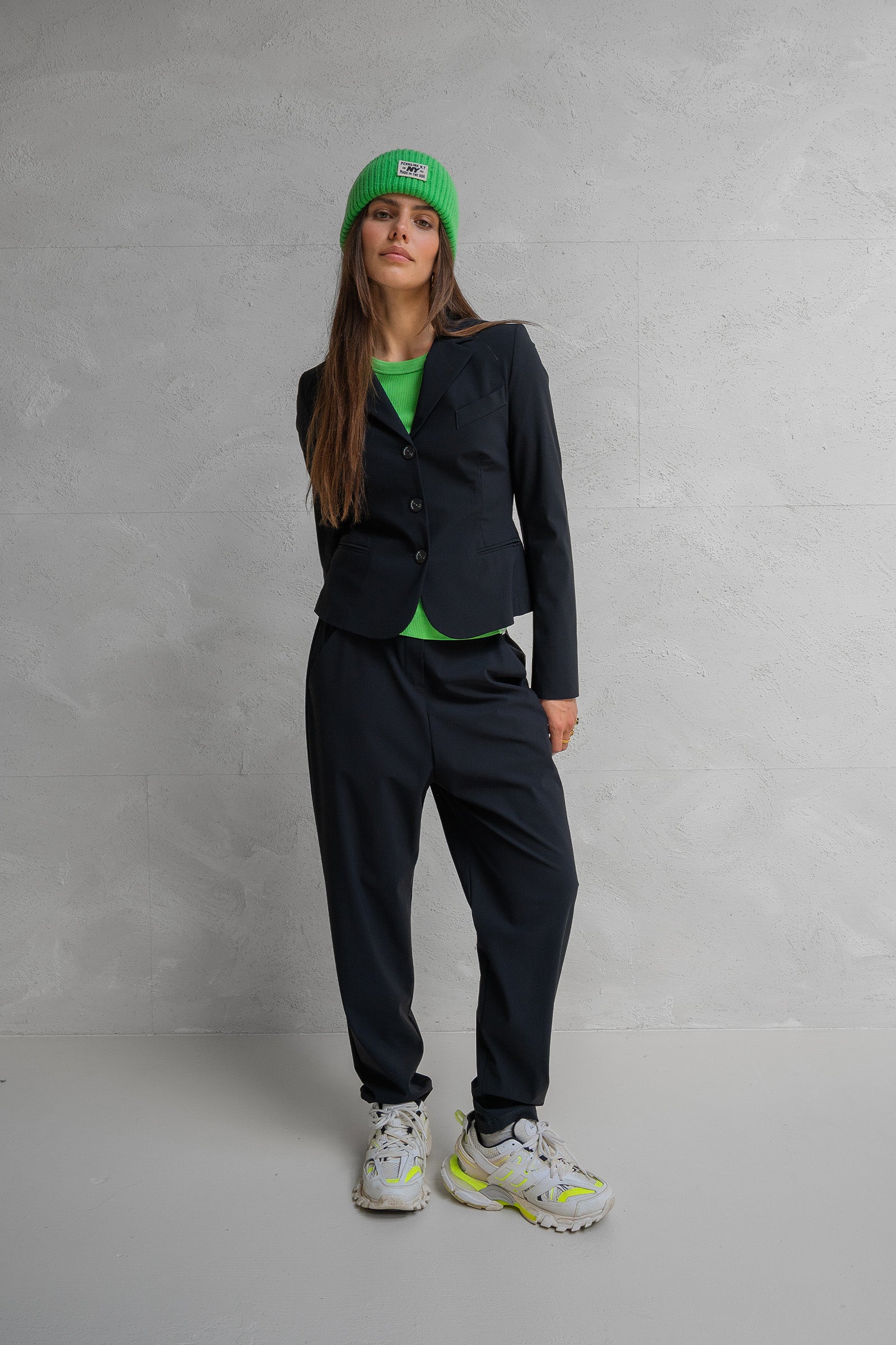 TROUSERS (W25N1639) BLACK