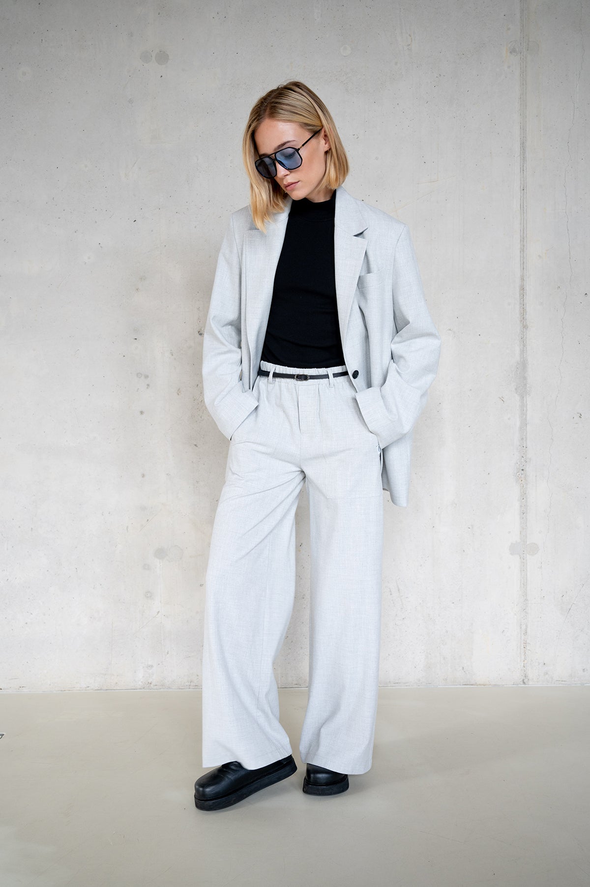 BLAZER (W25N1668LTD) GREY MELANGE