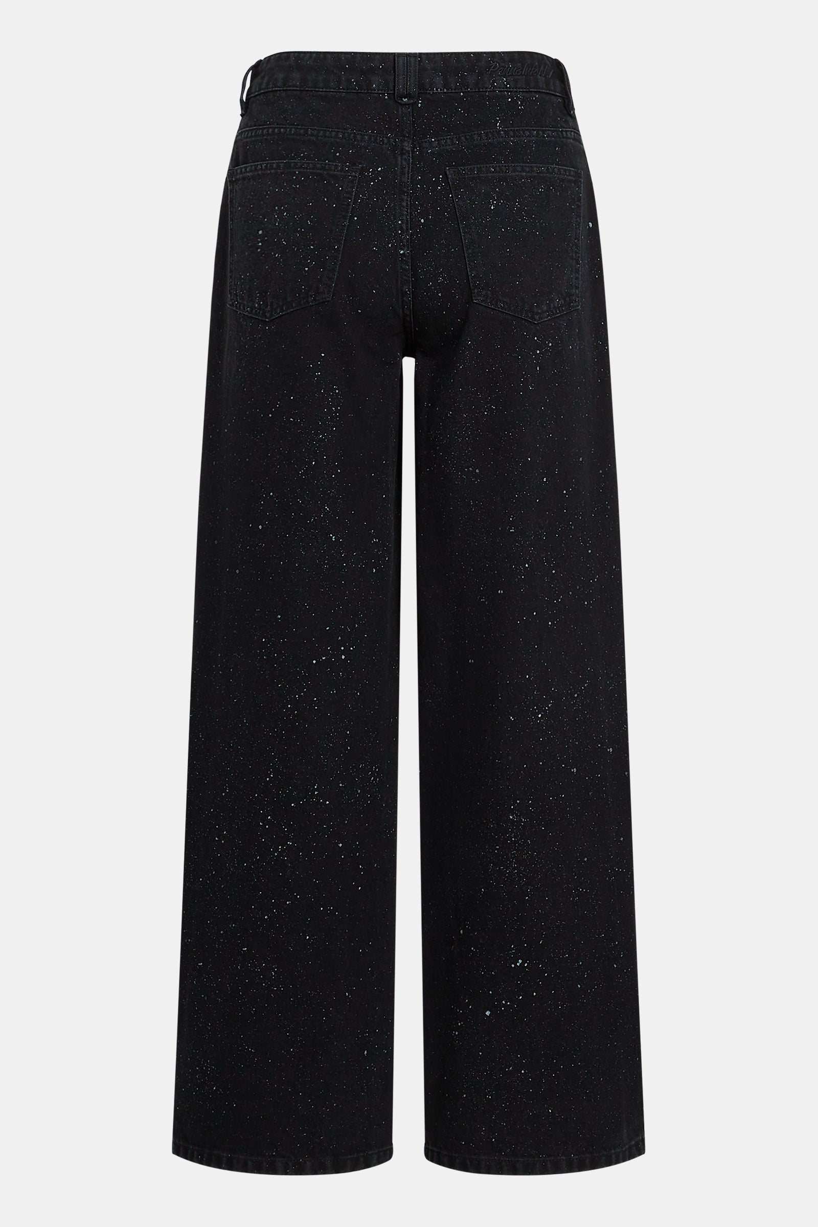 TROUSERS GLITTER (W25Z816LTD) BLACK JEANS