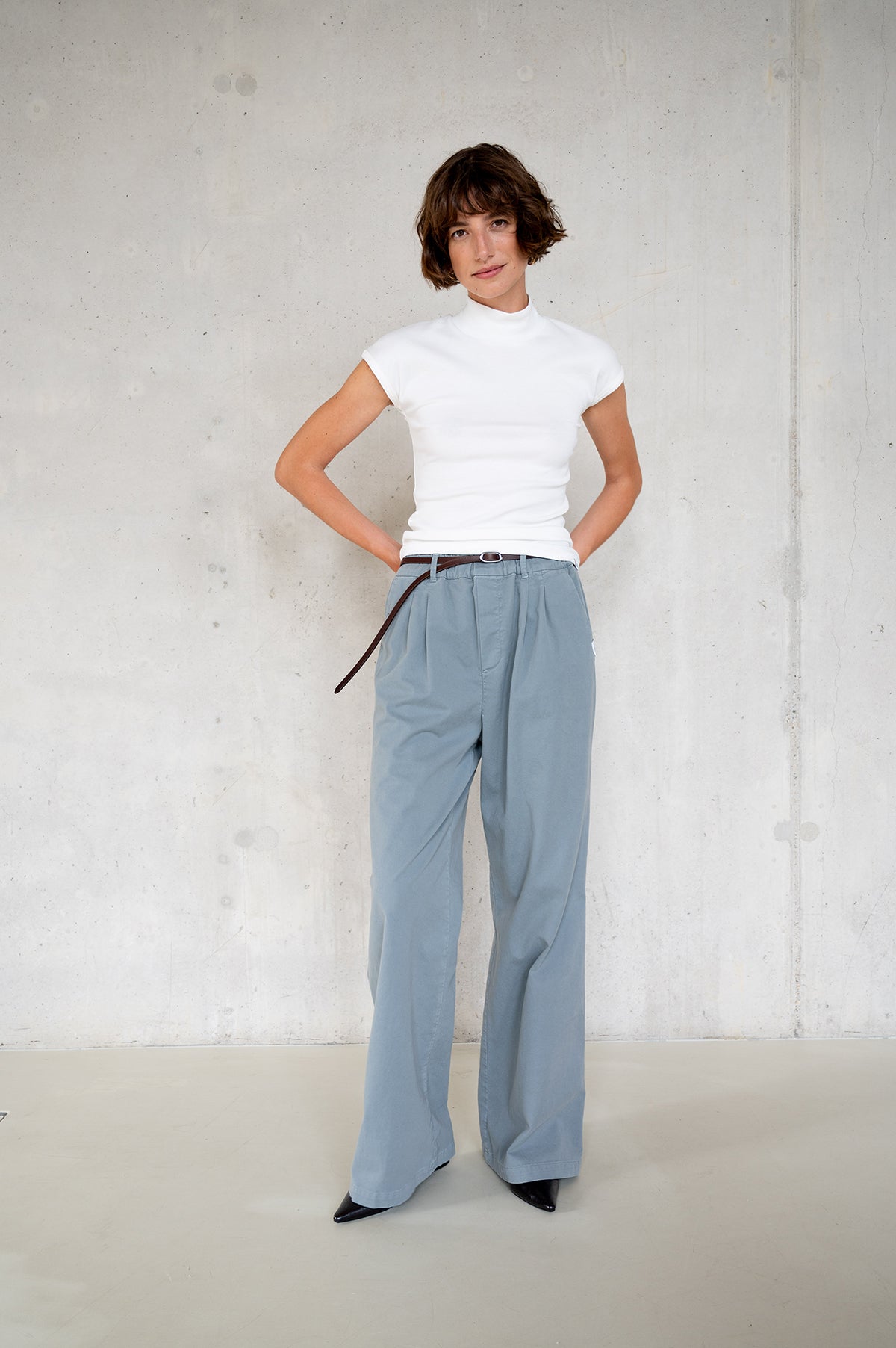 TROUSERS (W25Z821LTD) GRANITE