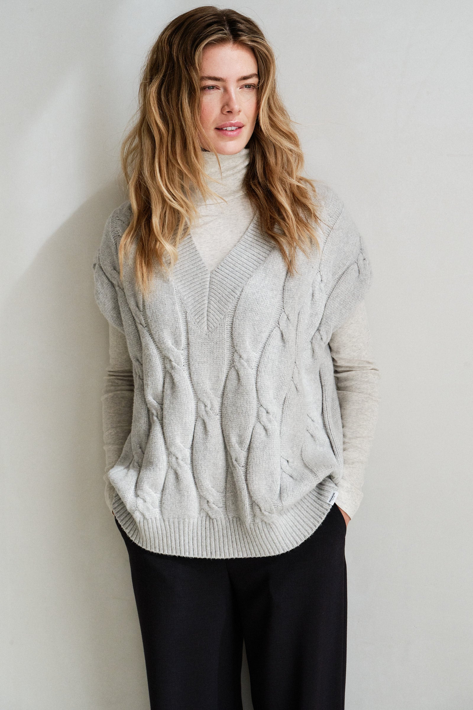 JUMPER (W26B425) GREY MELANGE