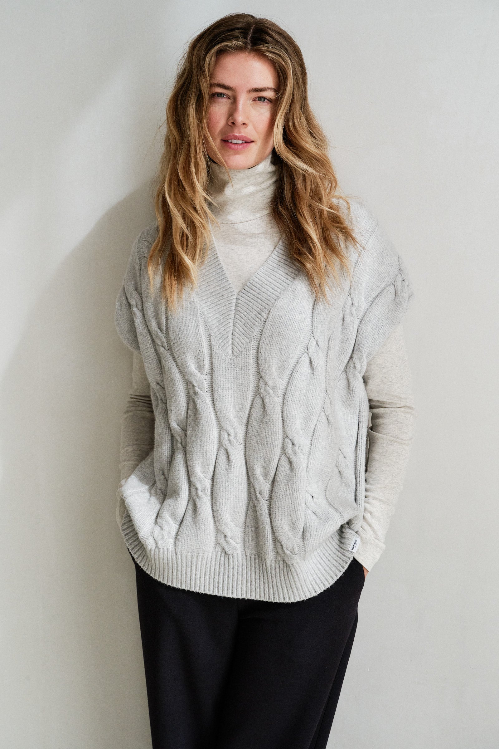 JUMPER (W26B425) GREY MELANGE