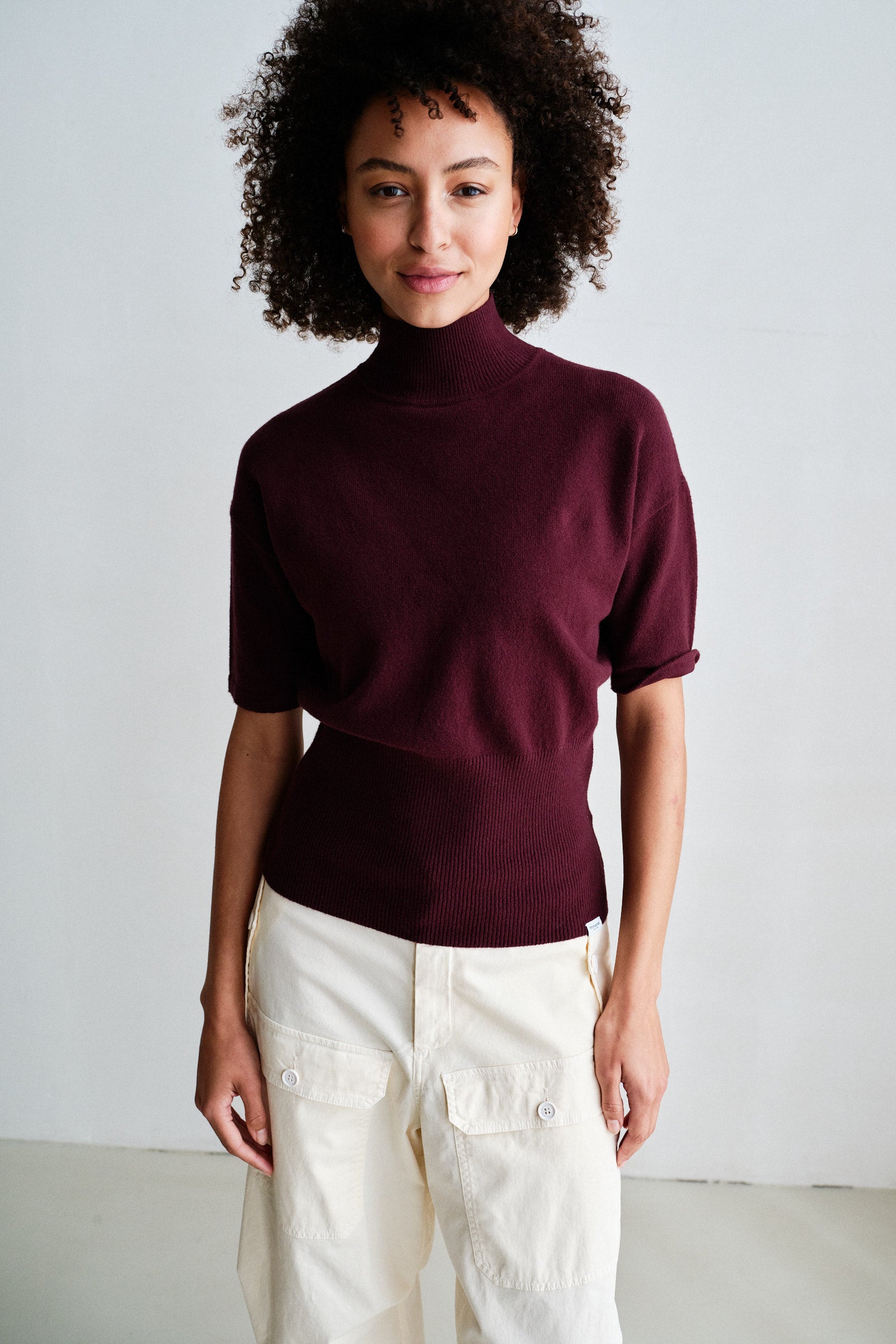 JUMPER (W26B426) AUBERGINE