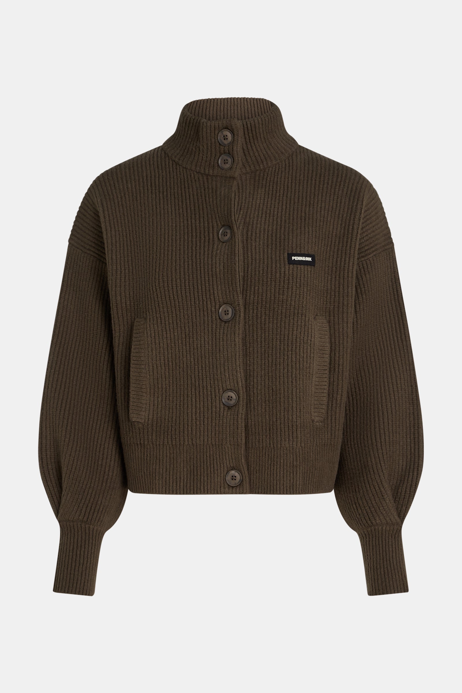 CARDIGAN (W26B427) TABAC