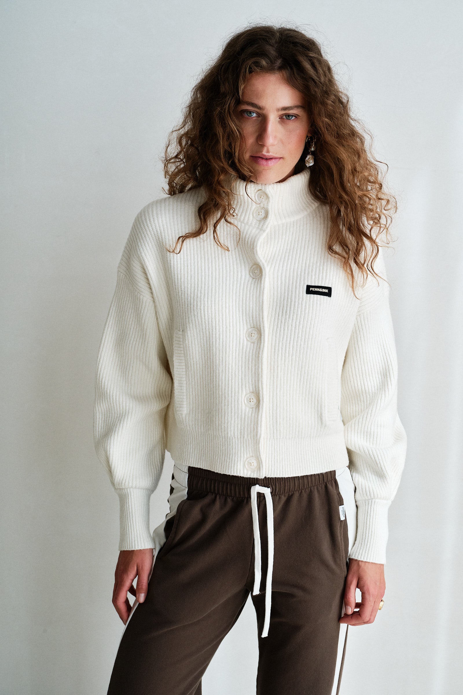 CARDIGAN (W26B427) ECRU