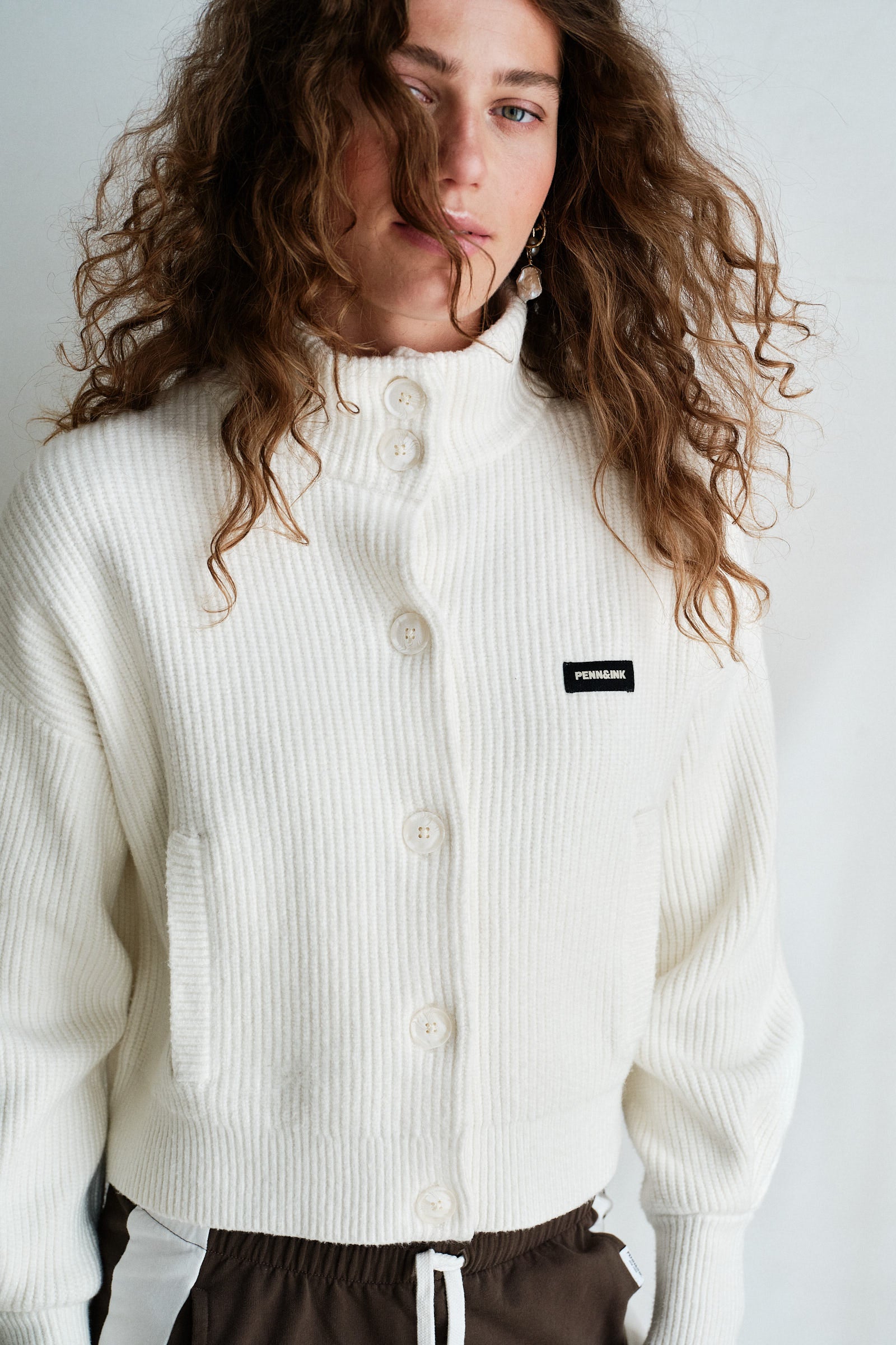 CARDIGAN (W26B427) ECRU