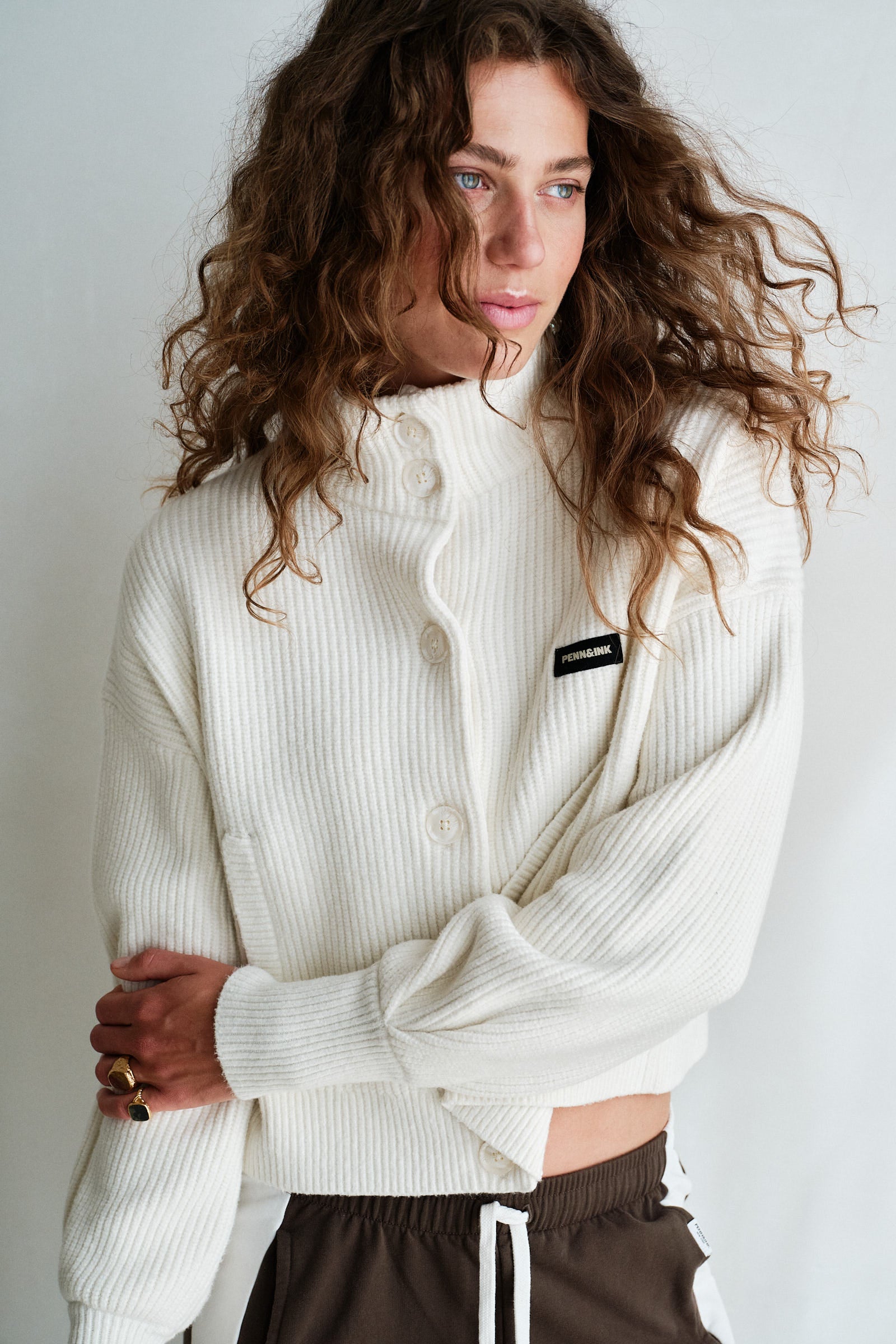 CARDIGAN (W26B427) ECRU