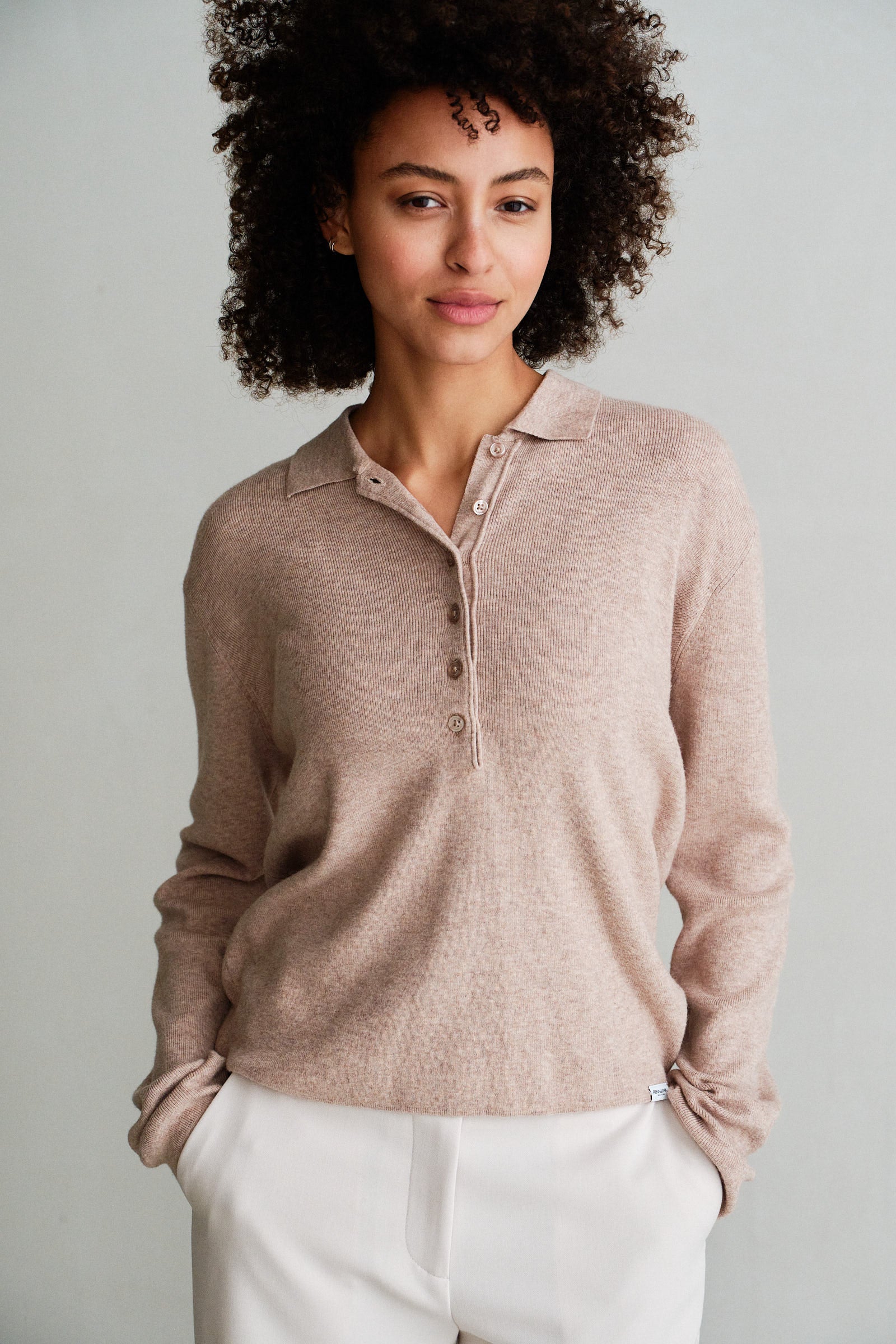 JUMPER (W26B439) BEIGE