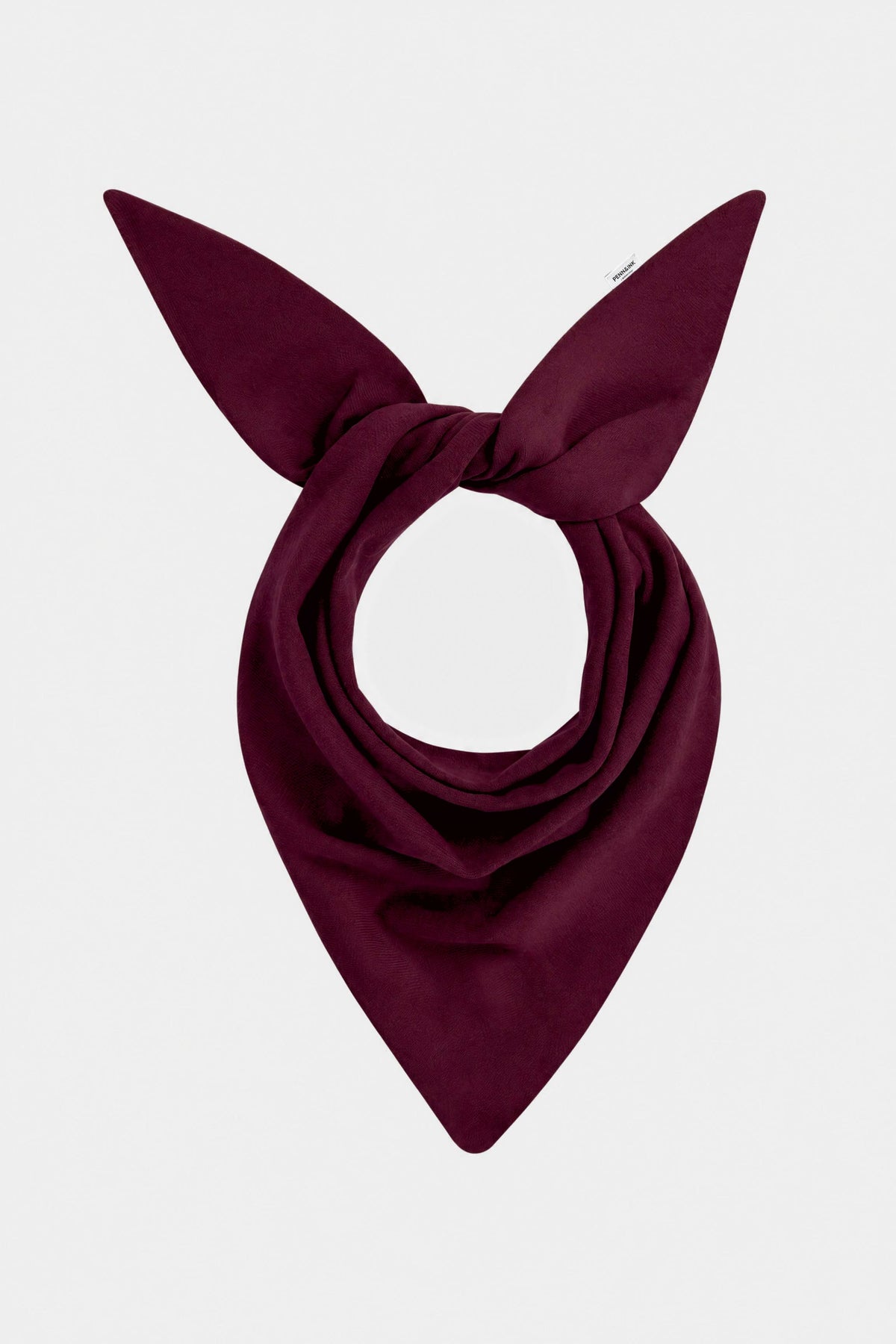 SCARF (W26B442) AUBERGINE