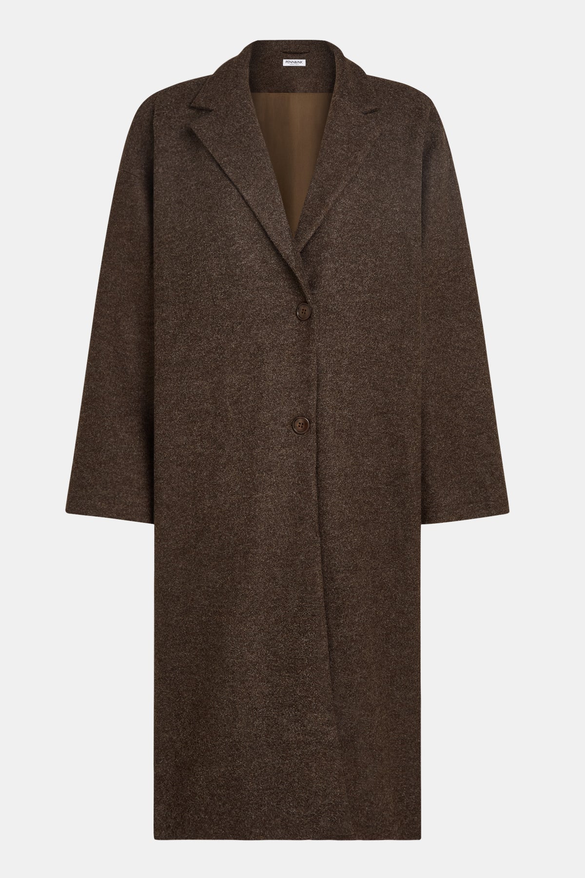 COAT (W26C380) TABAC