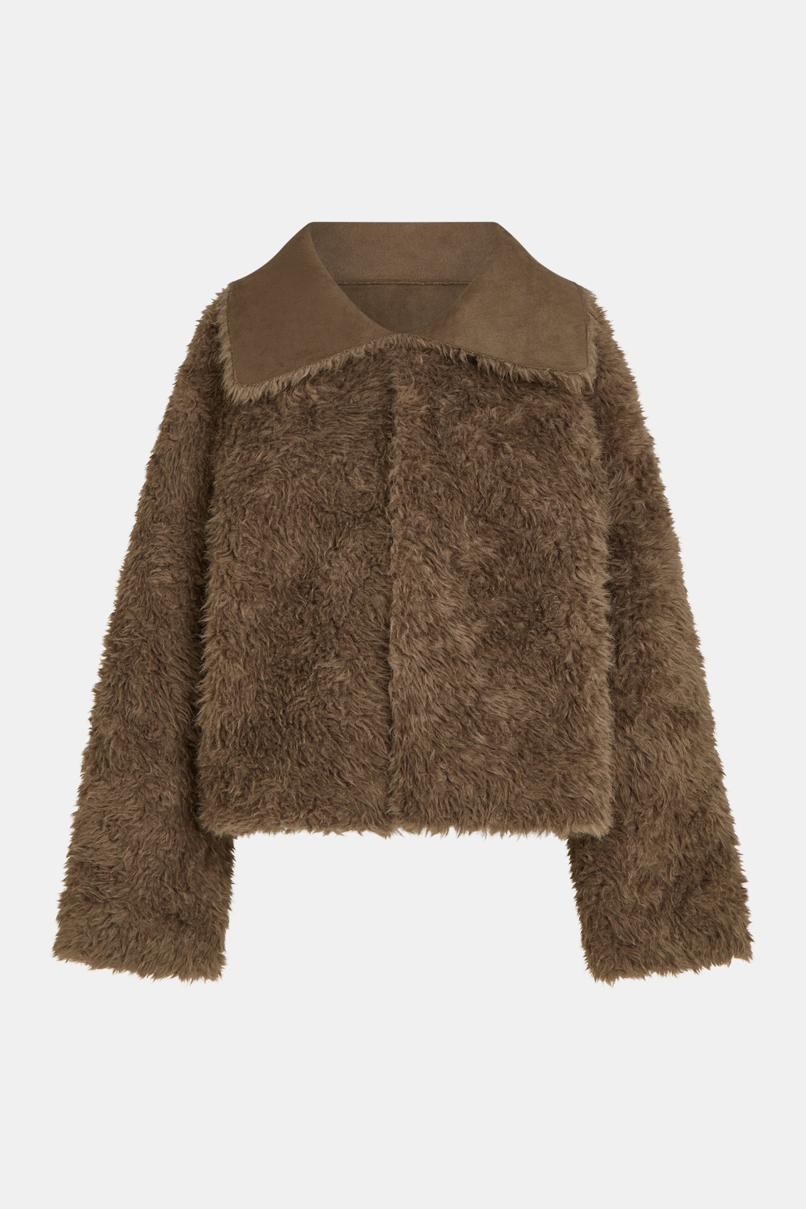 REVERSABLE COAT (W26C382) TABAC