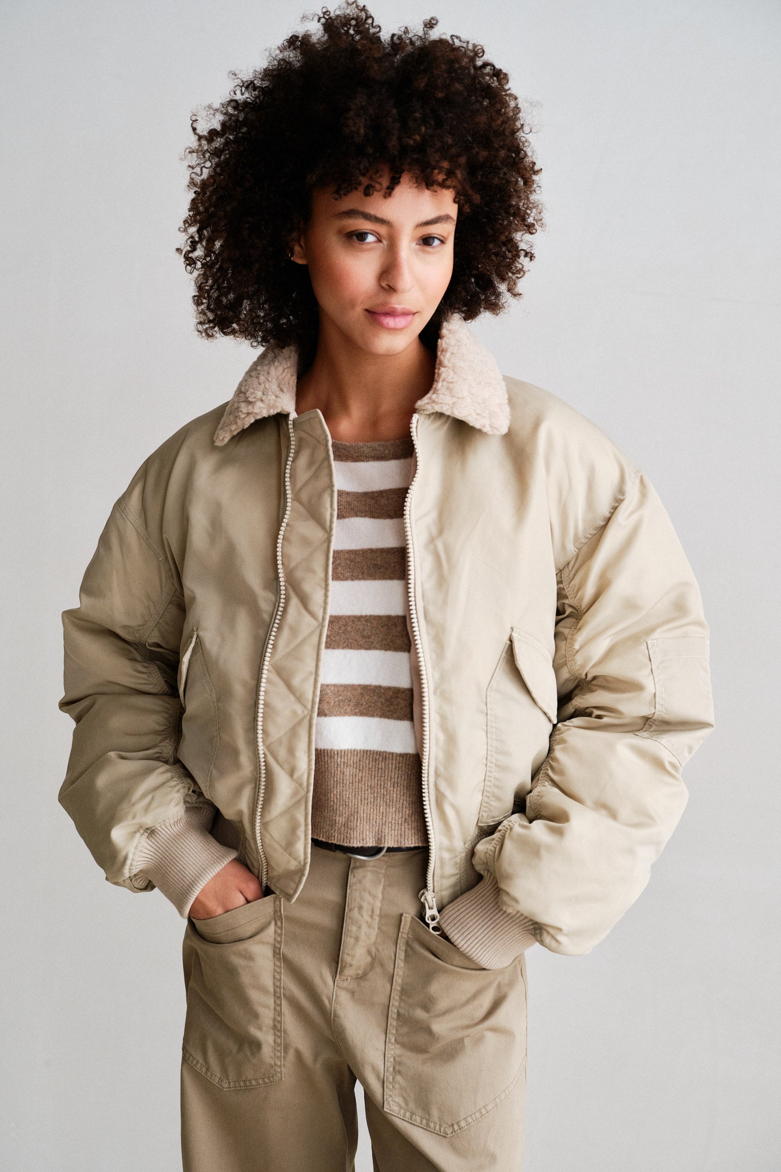COAT (W26C385) SAND