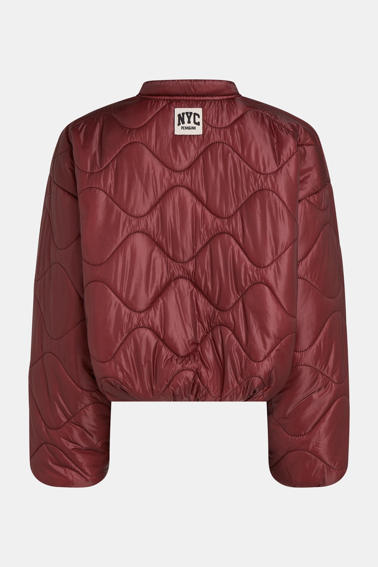 COAT (W26C387) AUBERGINE