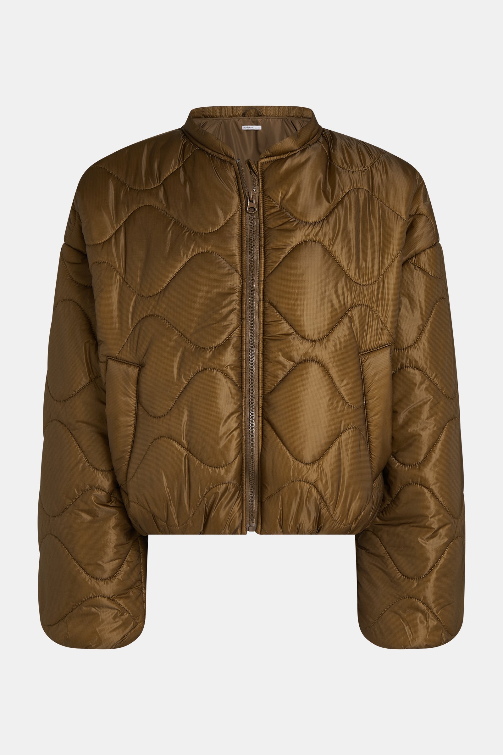 COAT (W26C387) BROWN