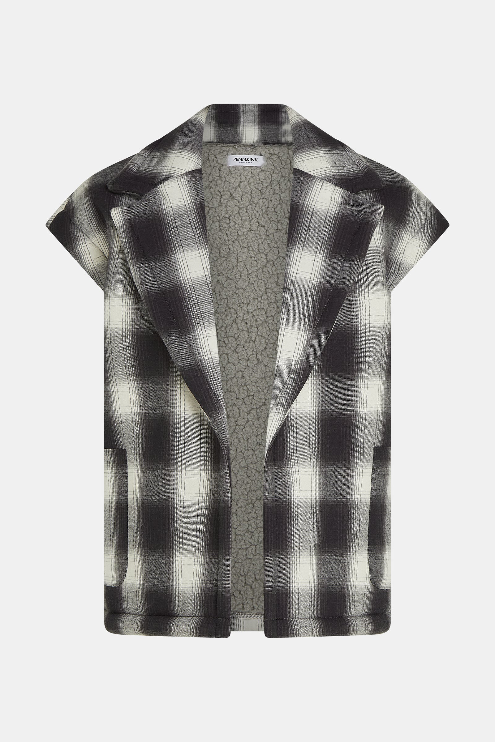 WAISTCOAT (W26C390) GREY CHECK