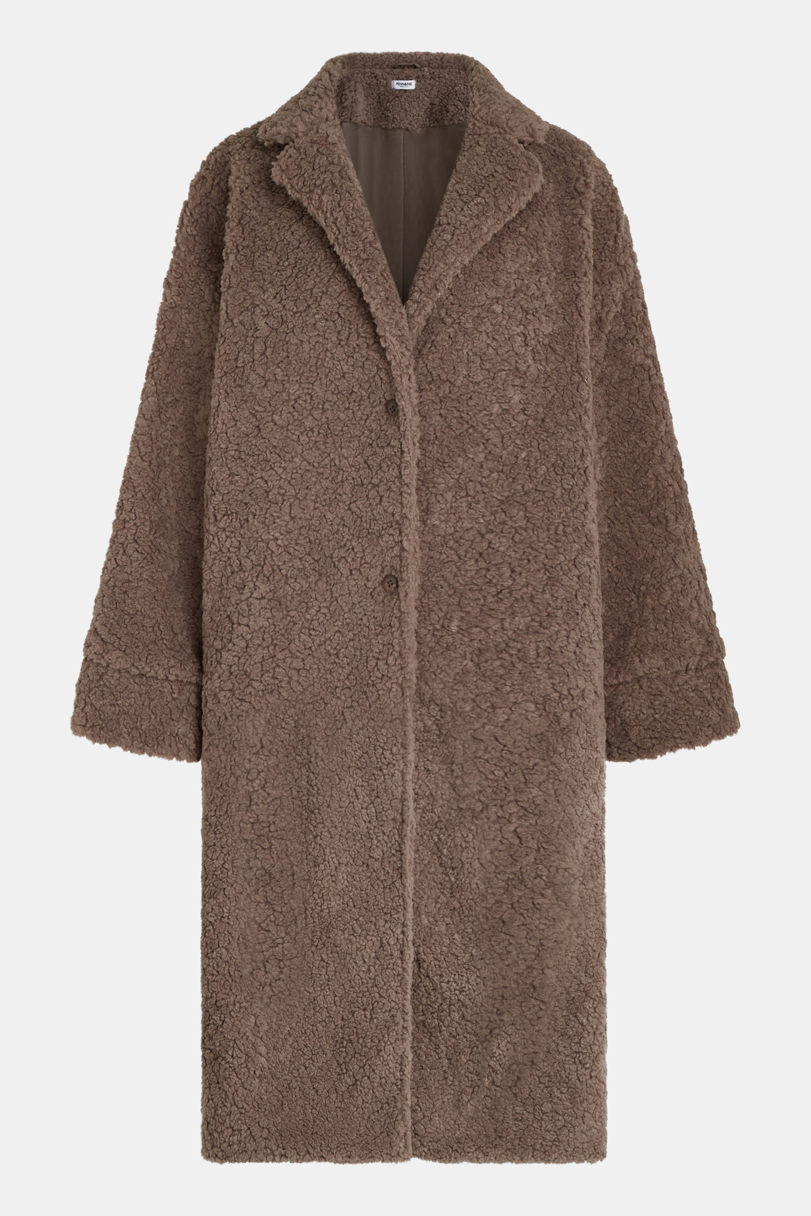 COAT (W26C392) TABAC