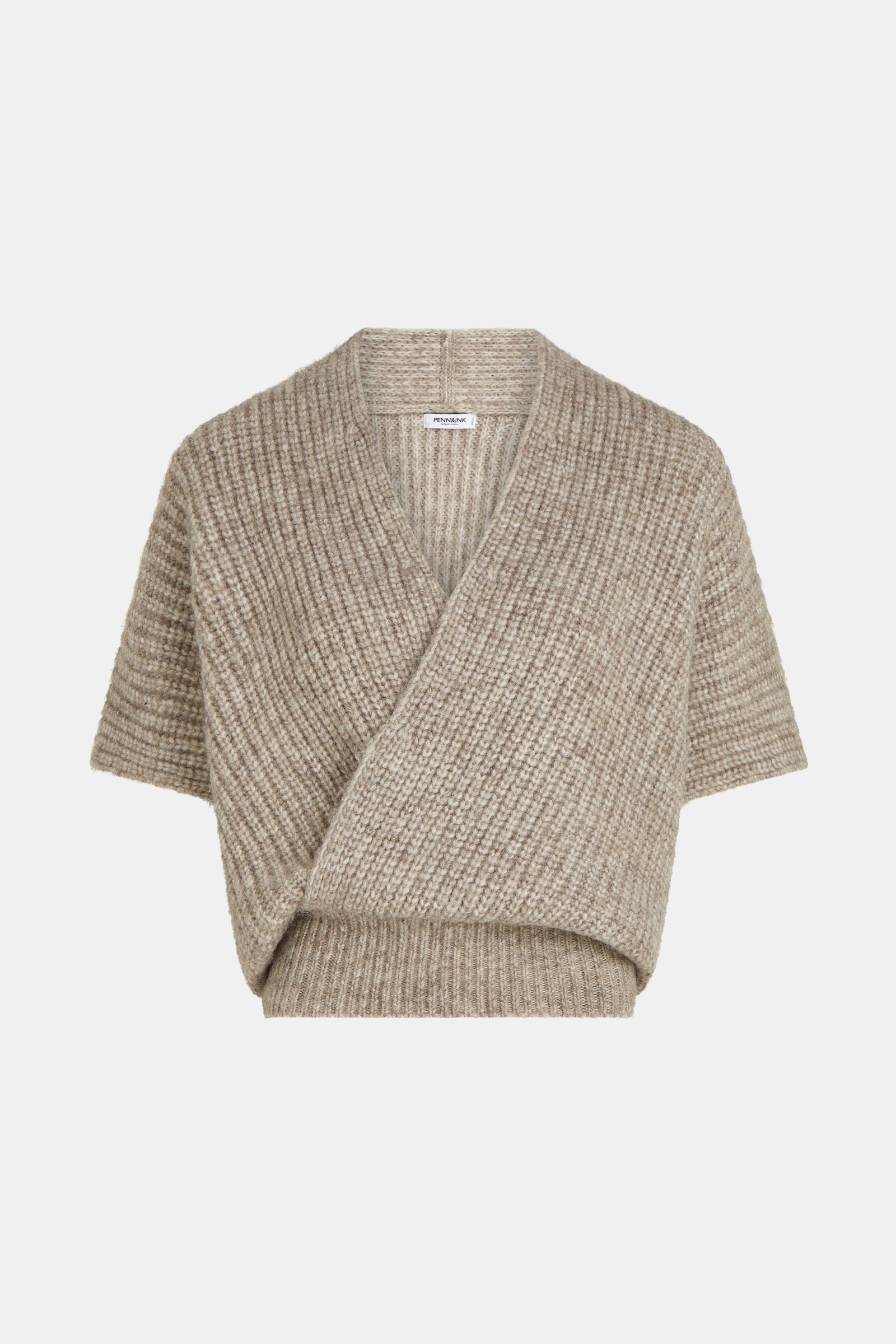 JUMPER (W26C396) BROWN MELANGE