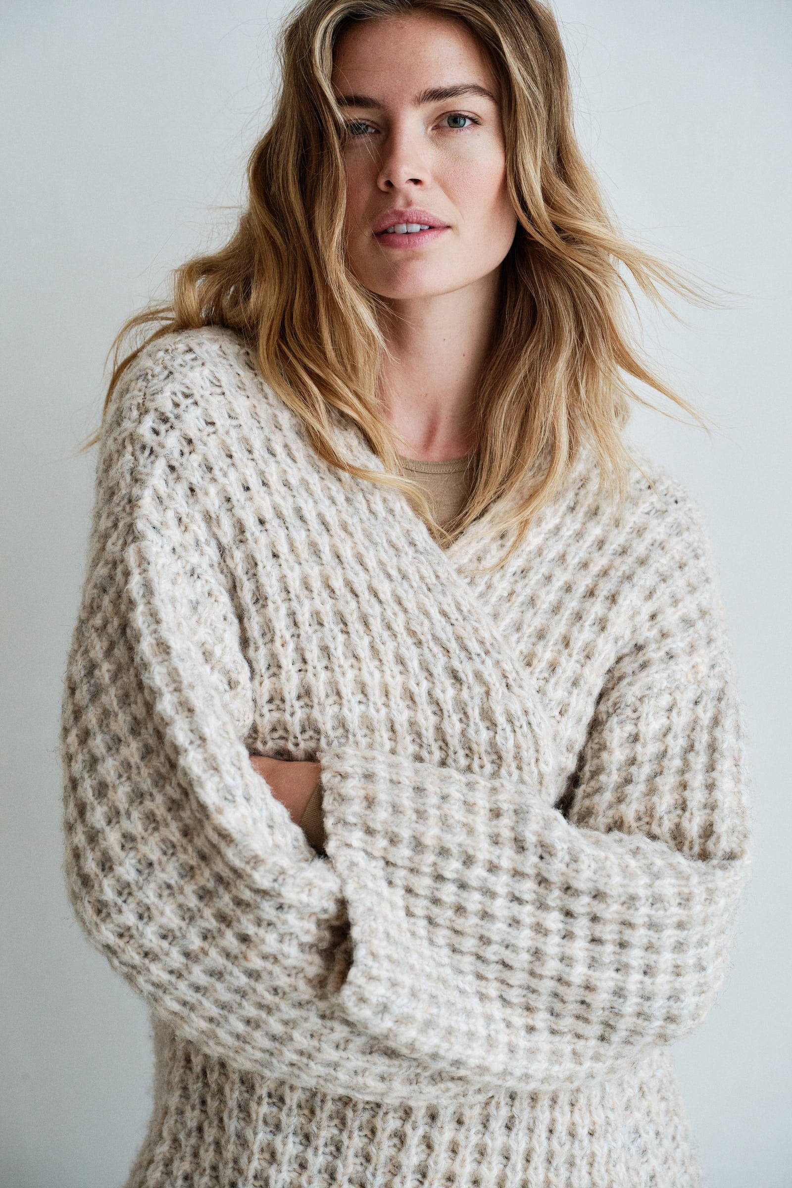 CARDIGAN (W26C397) NATUREL MELANGE