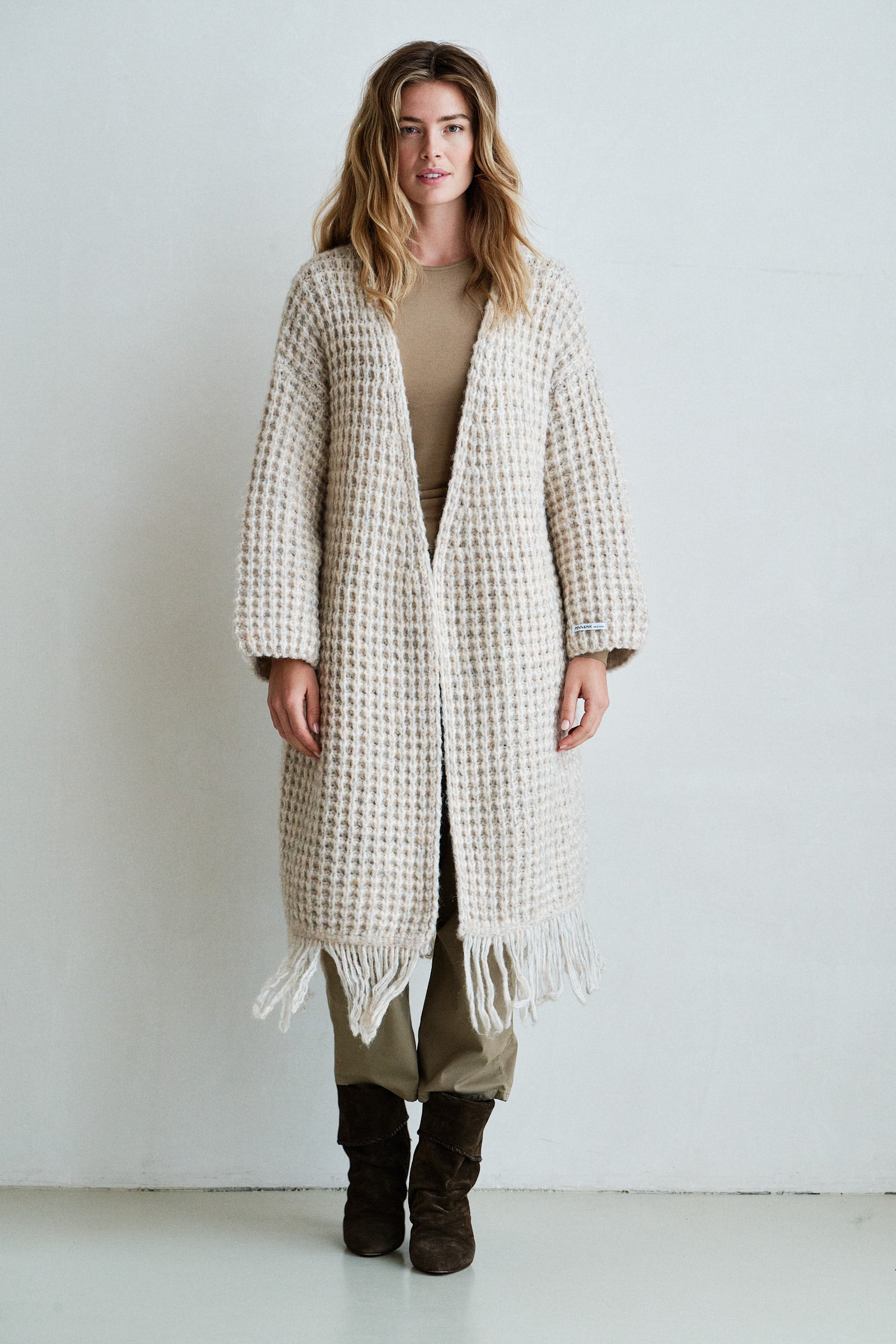 CARDIGAN (W26C397) NATUREL MELANGE