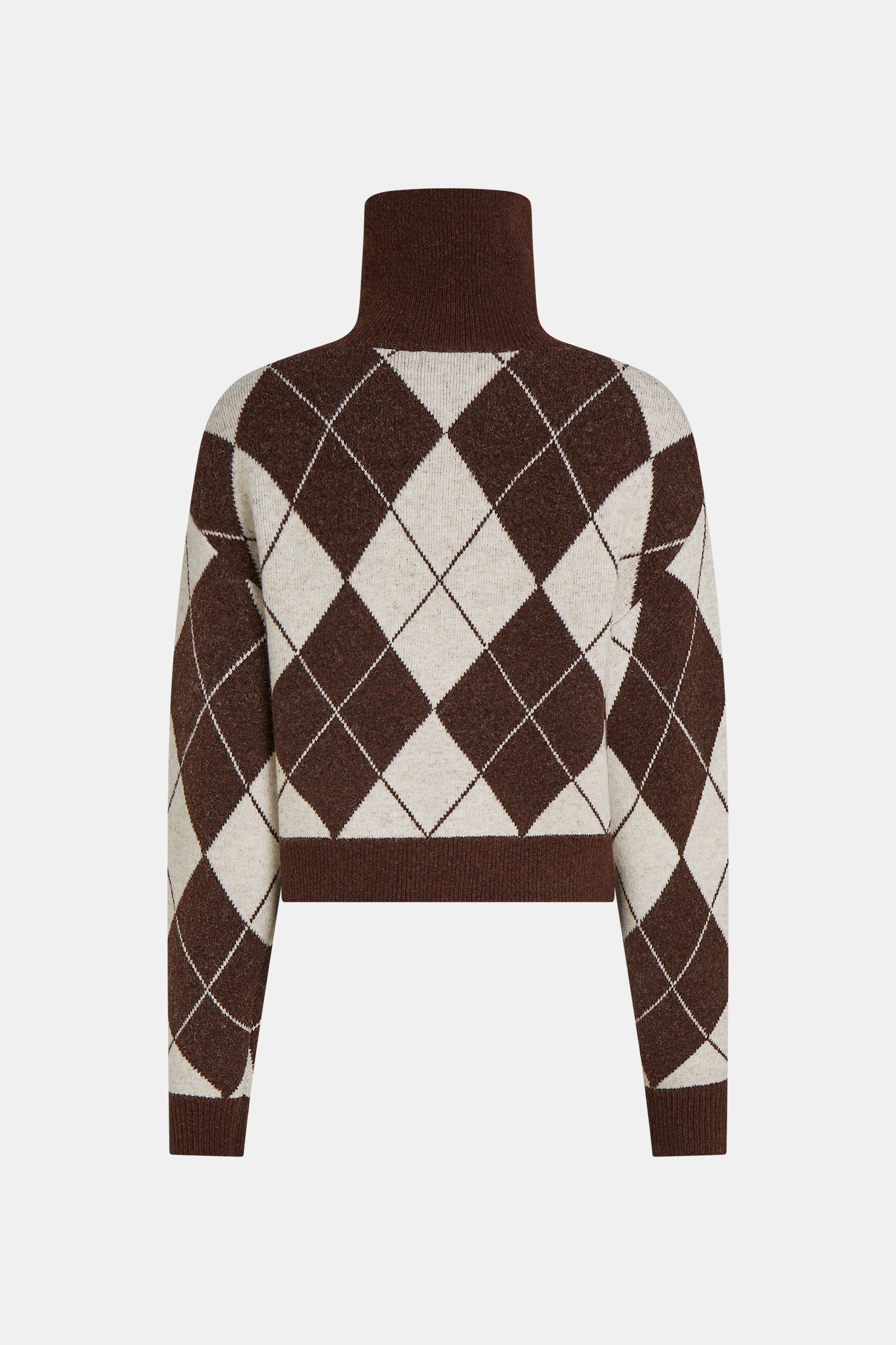 CARDIGAN (W26C398) BROWN - ECRU