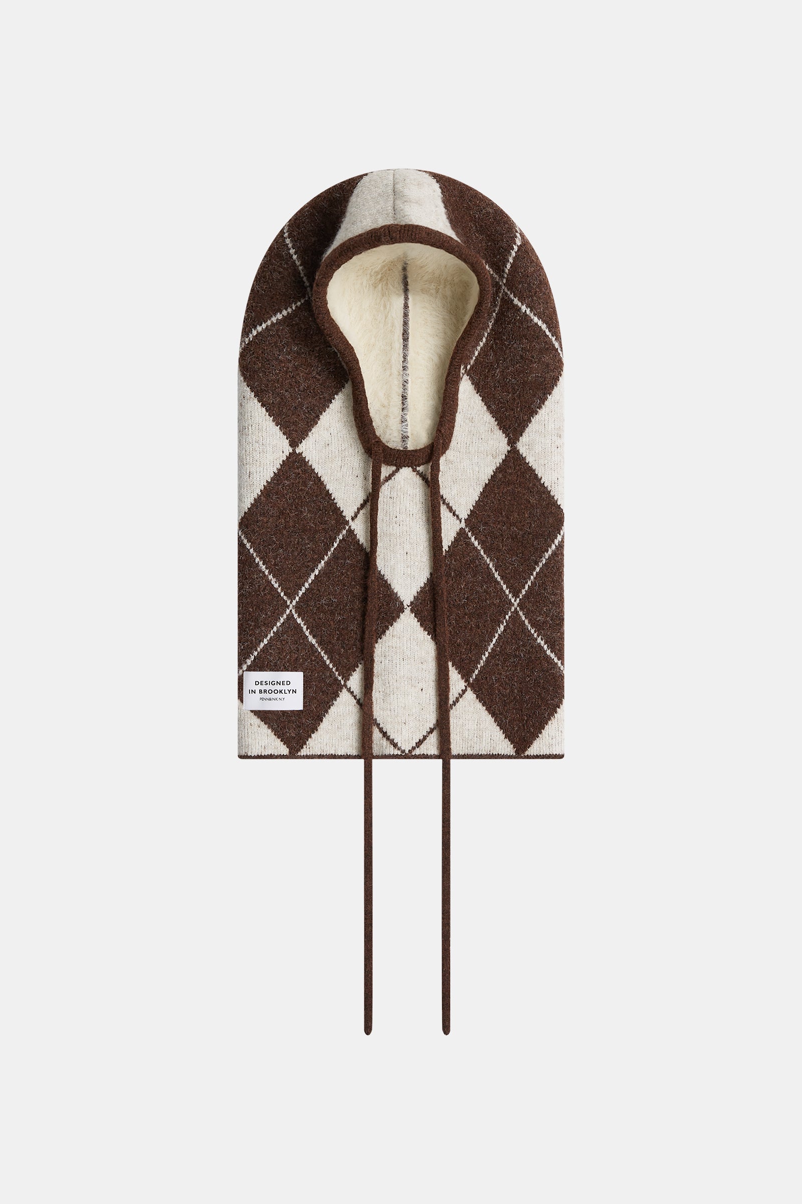 BALACLAVA (W26C399) BROWN - ECRU
